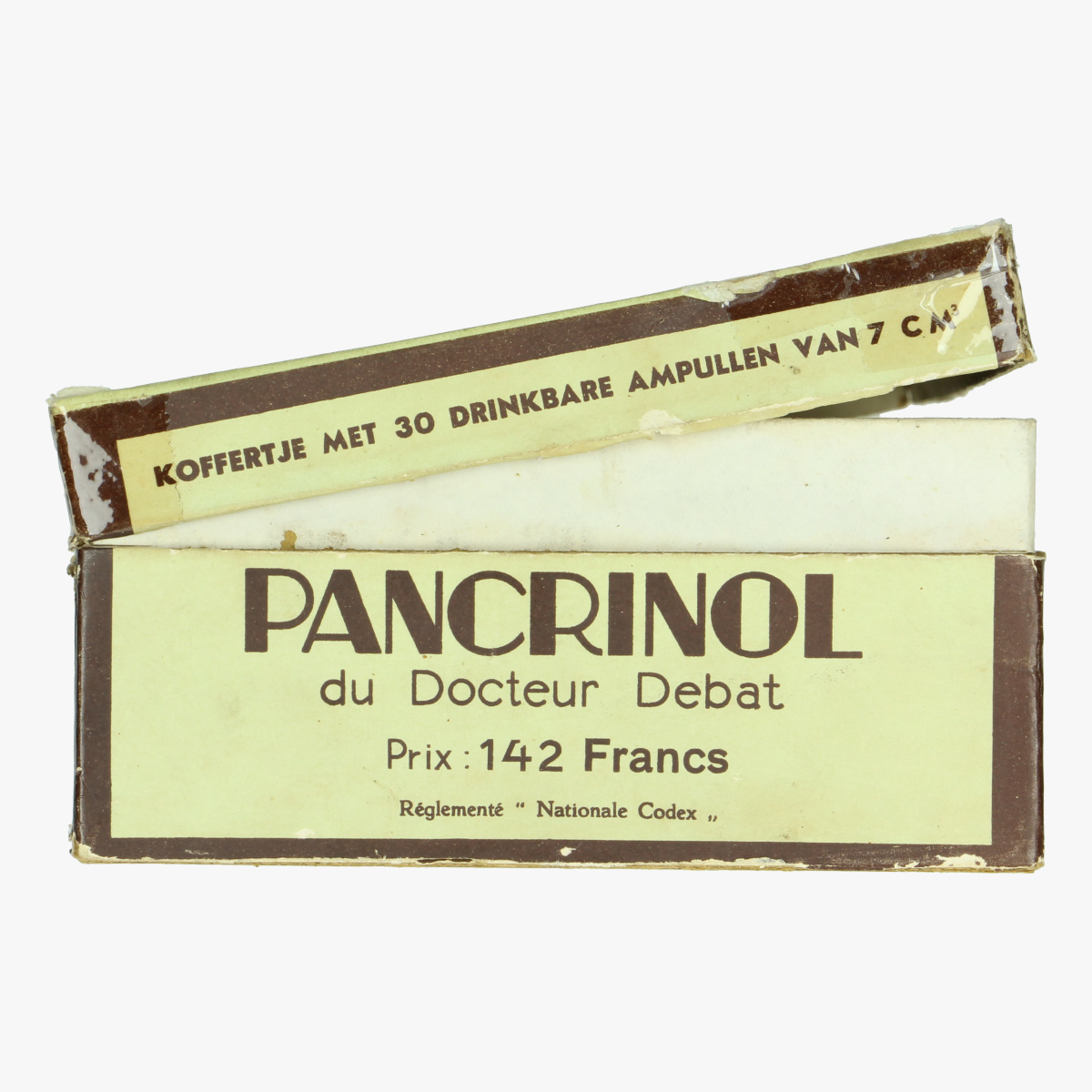 Afbeeldingen van Pancrinol doos met reclame
