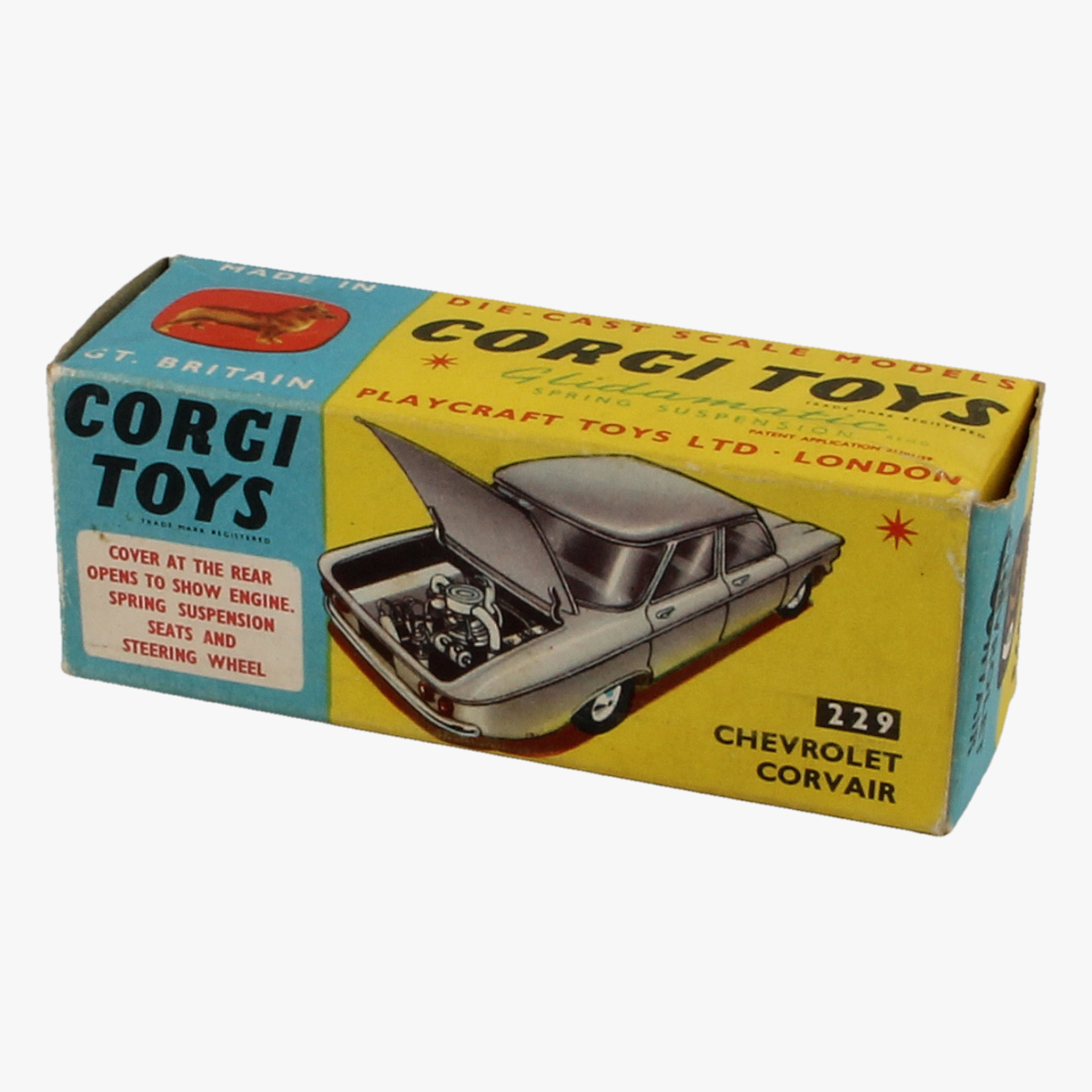 Afbeeldingen van Corgi Toys. Chevrolet Corvair. 229.