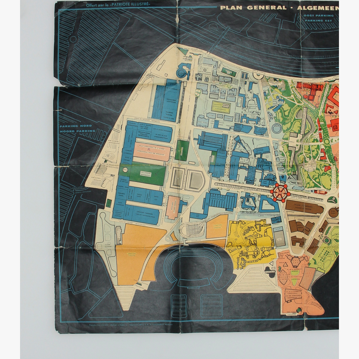 Afbeeldingen van expo 58 algemeen plan  wereldtentoonstelling brussel 1958