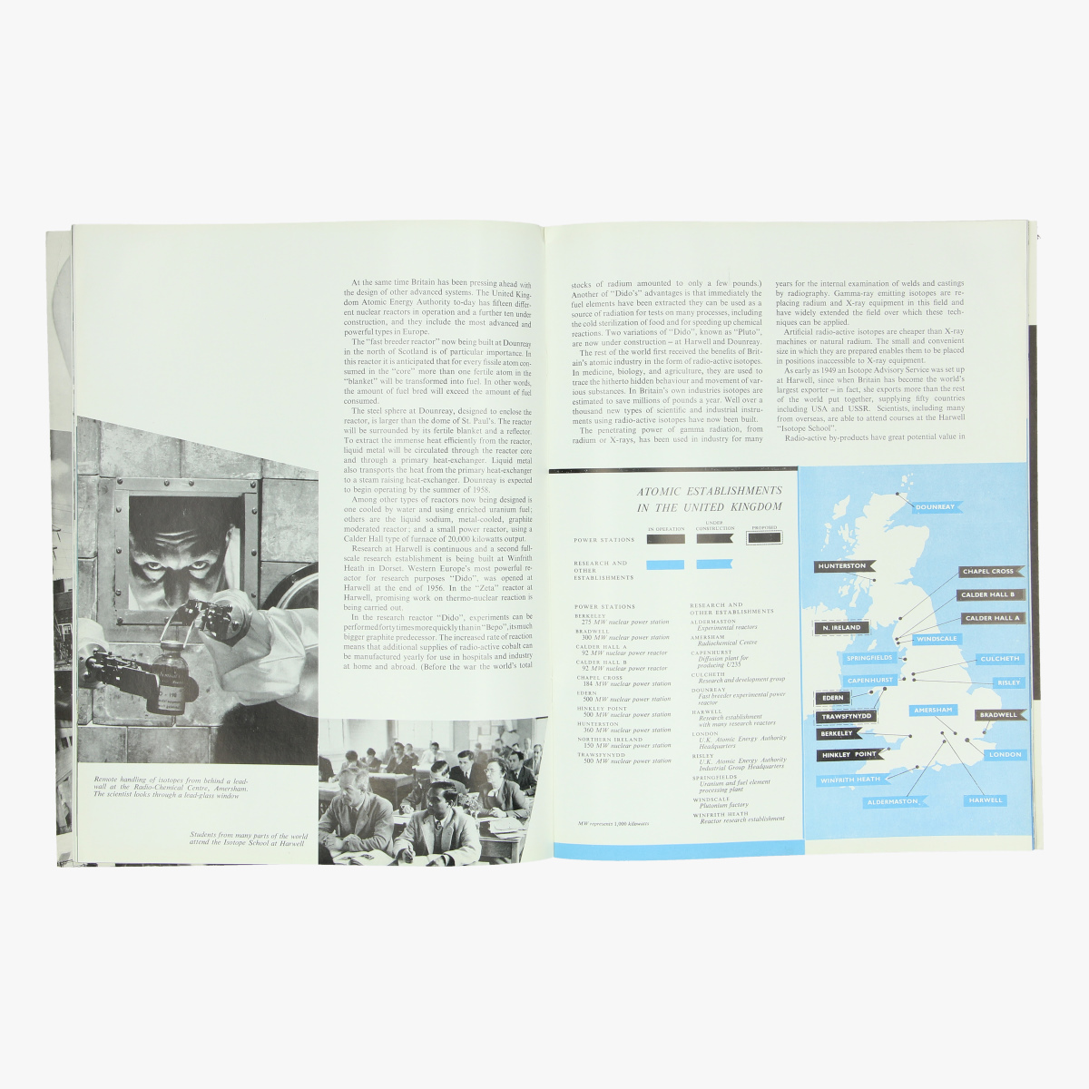 Afbeeldingen van expo 58 boekje serving the world british electrical and allied industry