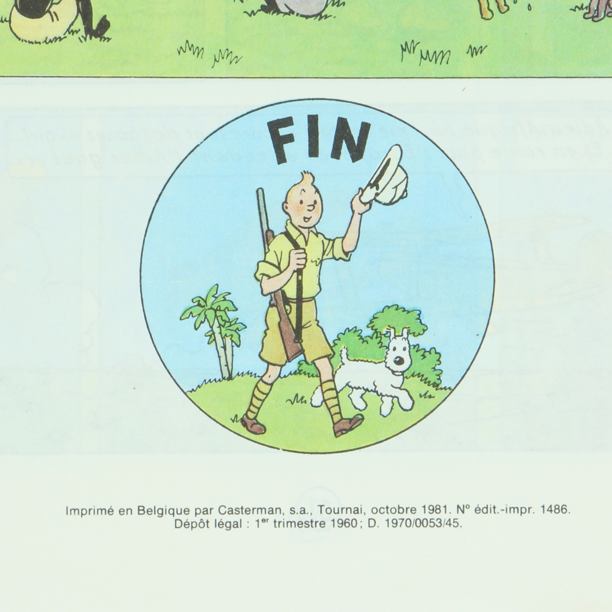 Afbeeldingen van Tintin au Congo - Kuifje