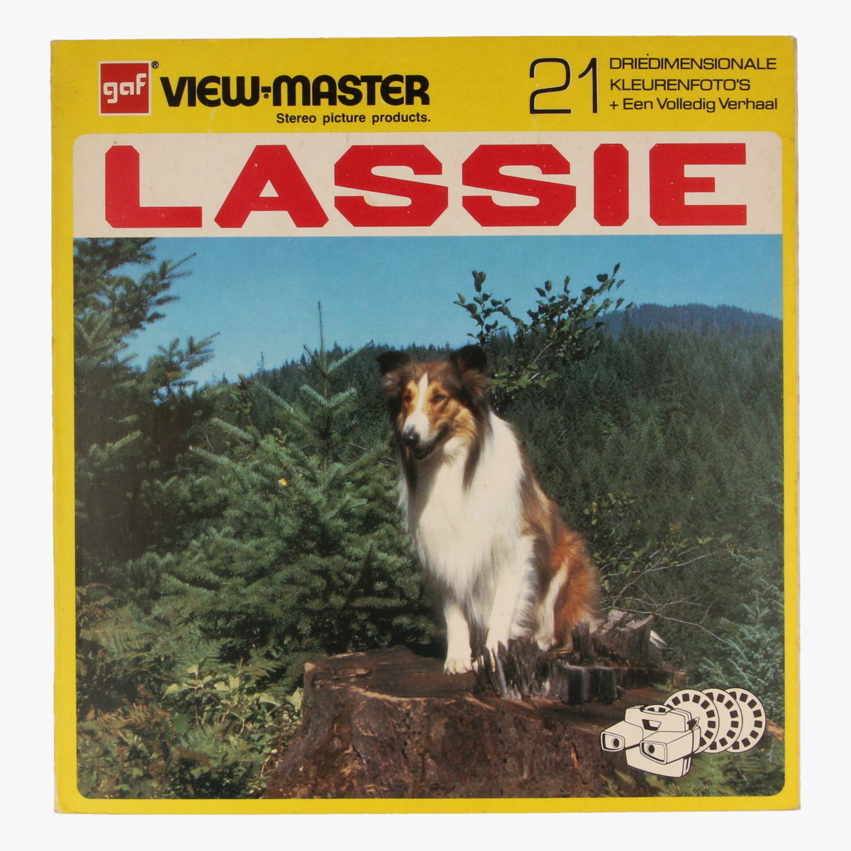 Afbeeldingen van View-master Lassi  bij de houthakkers B4891,B4892,B4893