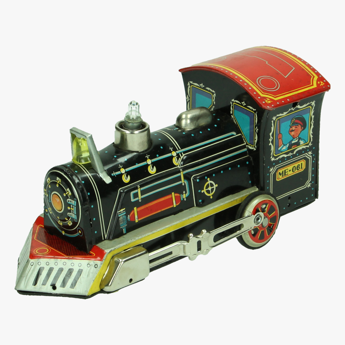 Afbeeldingen van Locomotive (with non fall wheel)Speelgoedtrein 