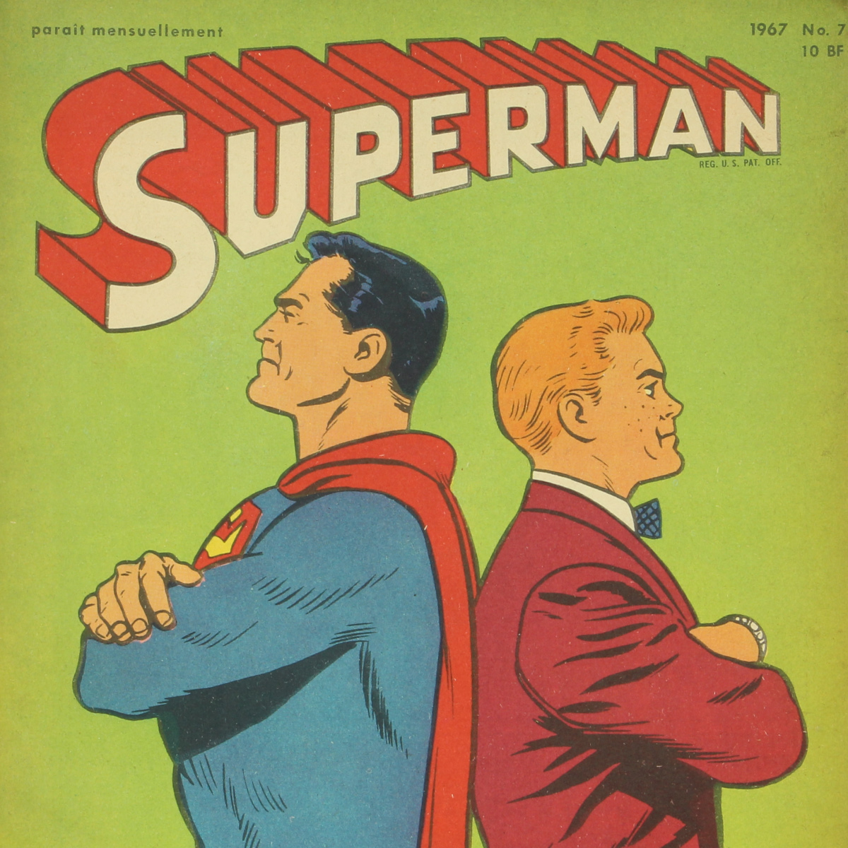 Afbeeldingen van Superman Nr.7 1967 Stripverhalen  