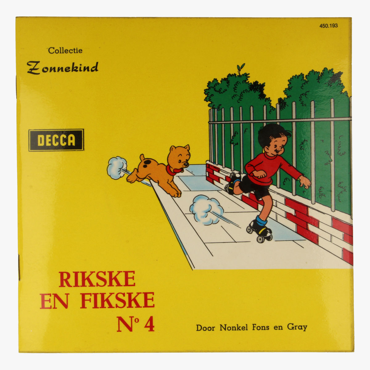 Afbeeldingen van kleine LP Rikske en Fikske nr 4