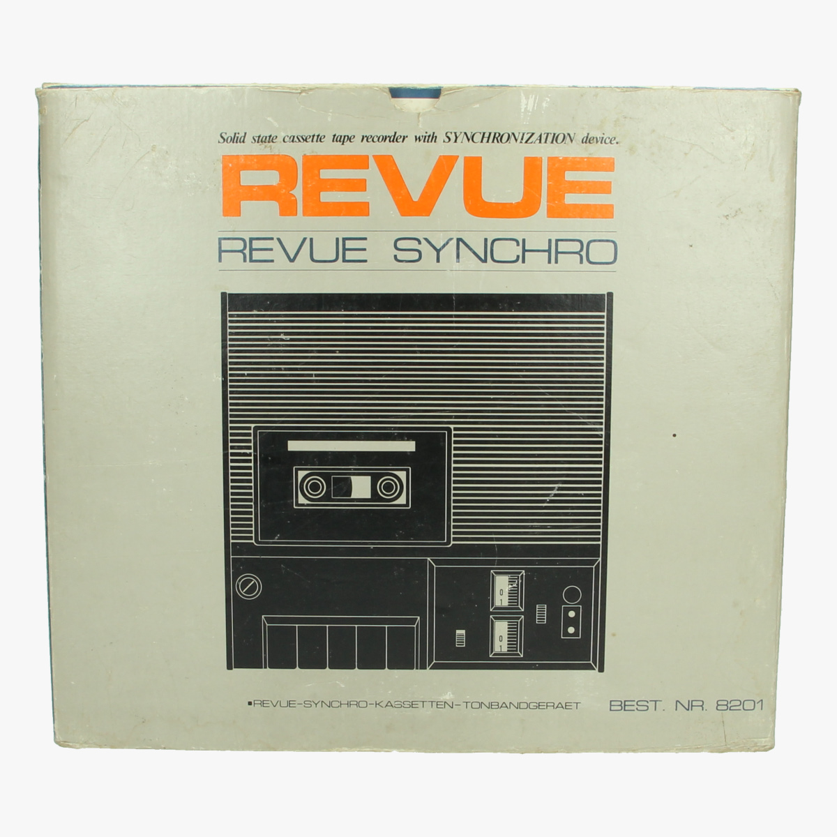 Afbeeldingen van Kasettenspeler, Revue Synchro , Tape Recorder Best. Nr. 8201