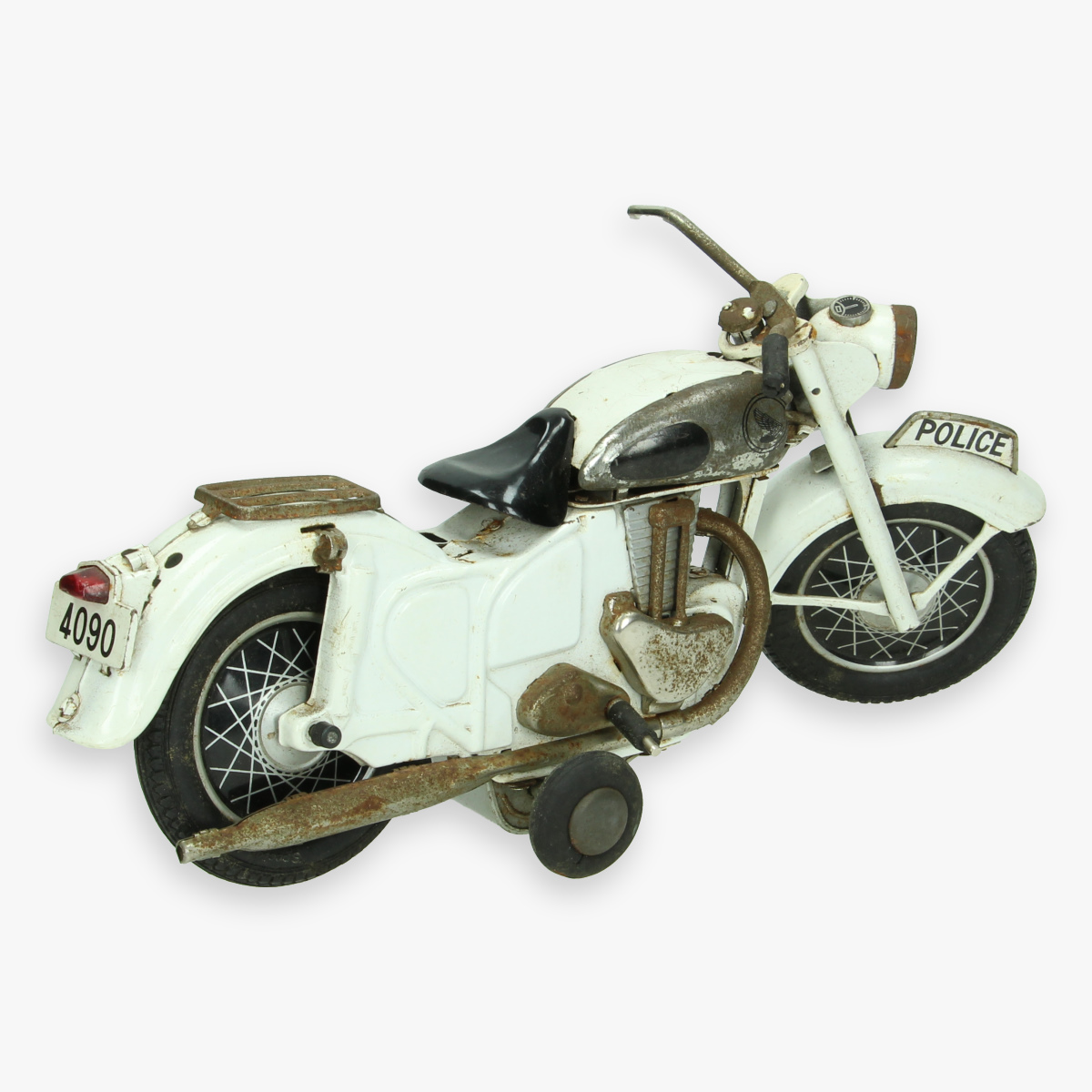 Afbeeldingen van tin toy motorcycle bandi zonder bestuurder en afstandsbediening