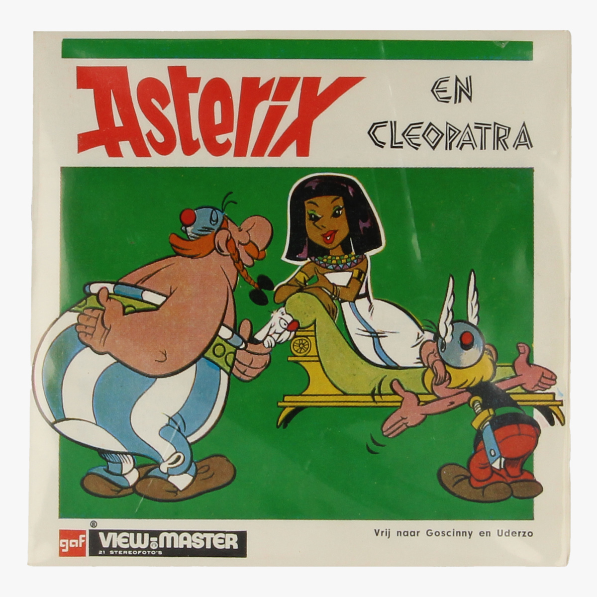 Afbeeldingen van View-Master Asterix en Cleopatra. Nr. B 457-N