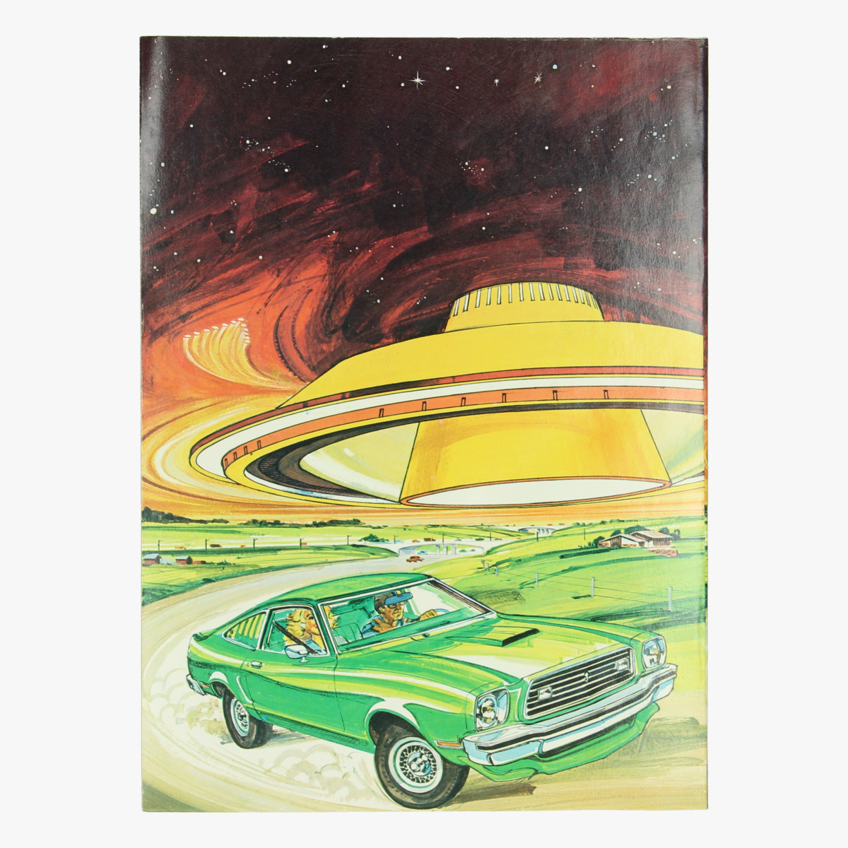 Afbeeldingen van Stripboek UFO - Space strangers - Kleurboek
