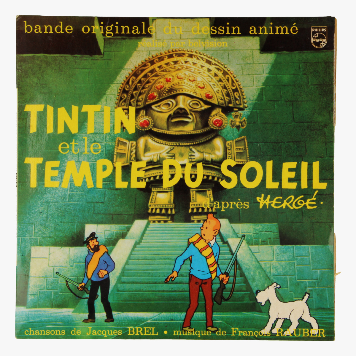 Afbeeldingen van Klein LP Tintin et le Temple du soleil d'après Hergé