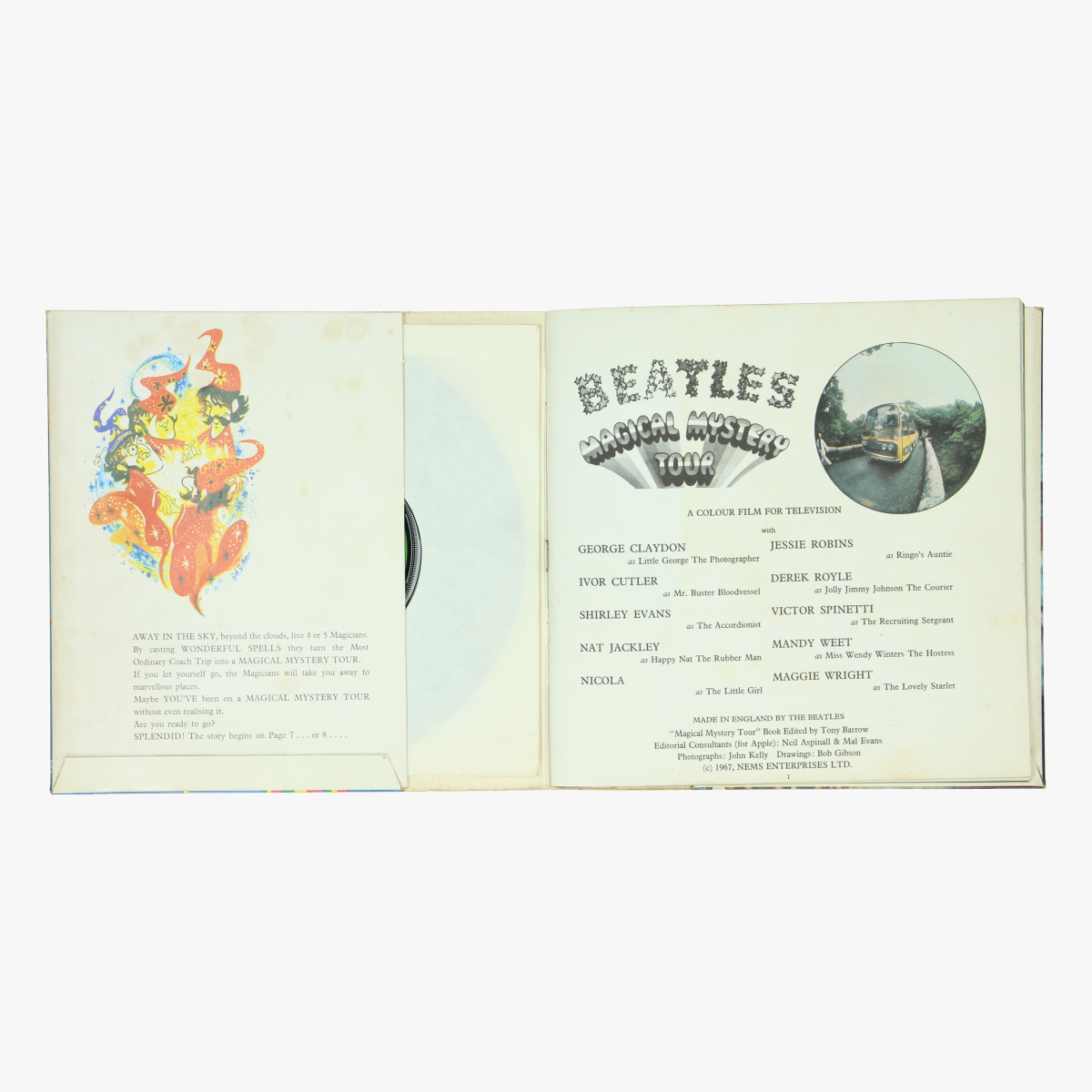 Afbeeldingen van The Beatles Magical Mystery Tour singel