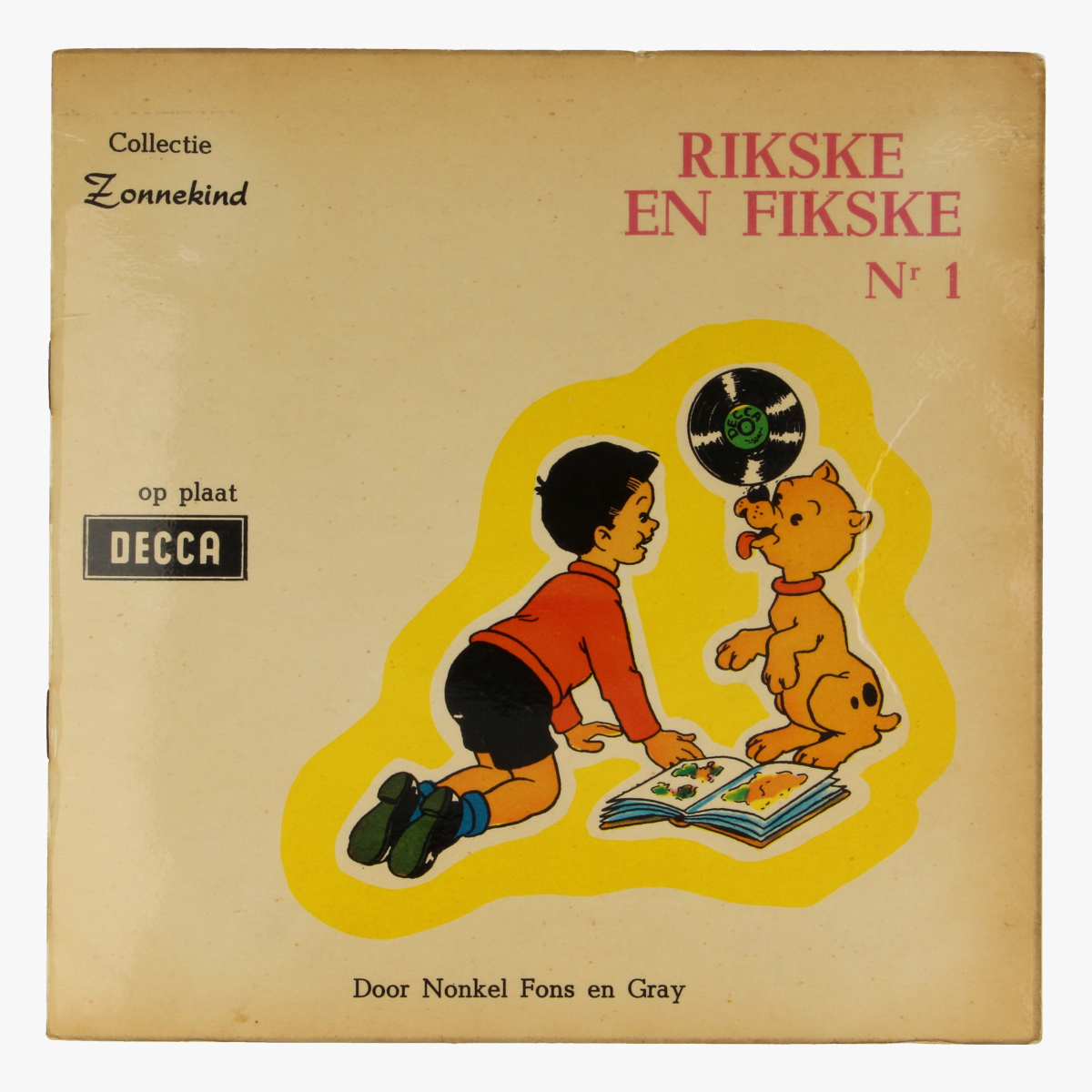 Afbeeldingen van kleine LP Rikske en Fikske nr 1