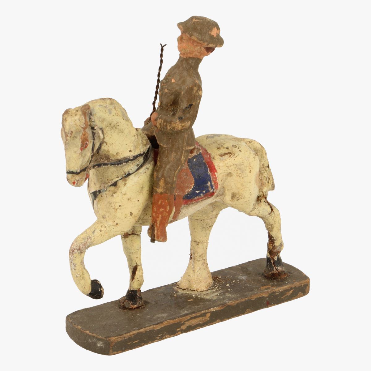 Afbeeldingen van Elastolin soldaatje op paard