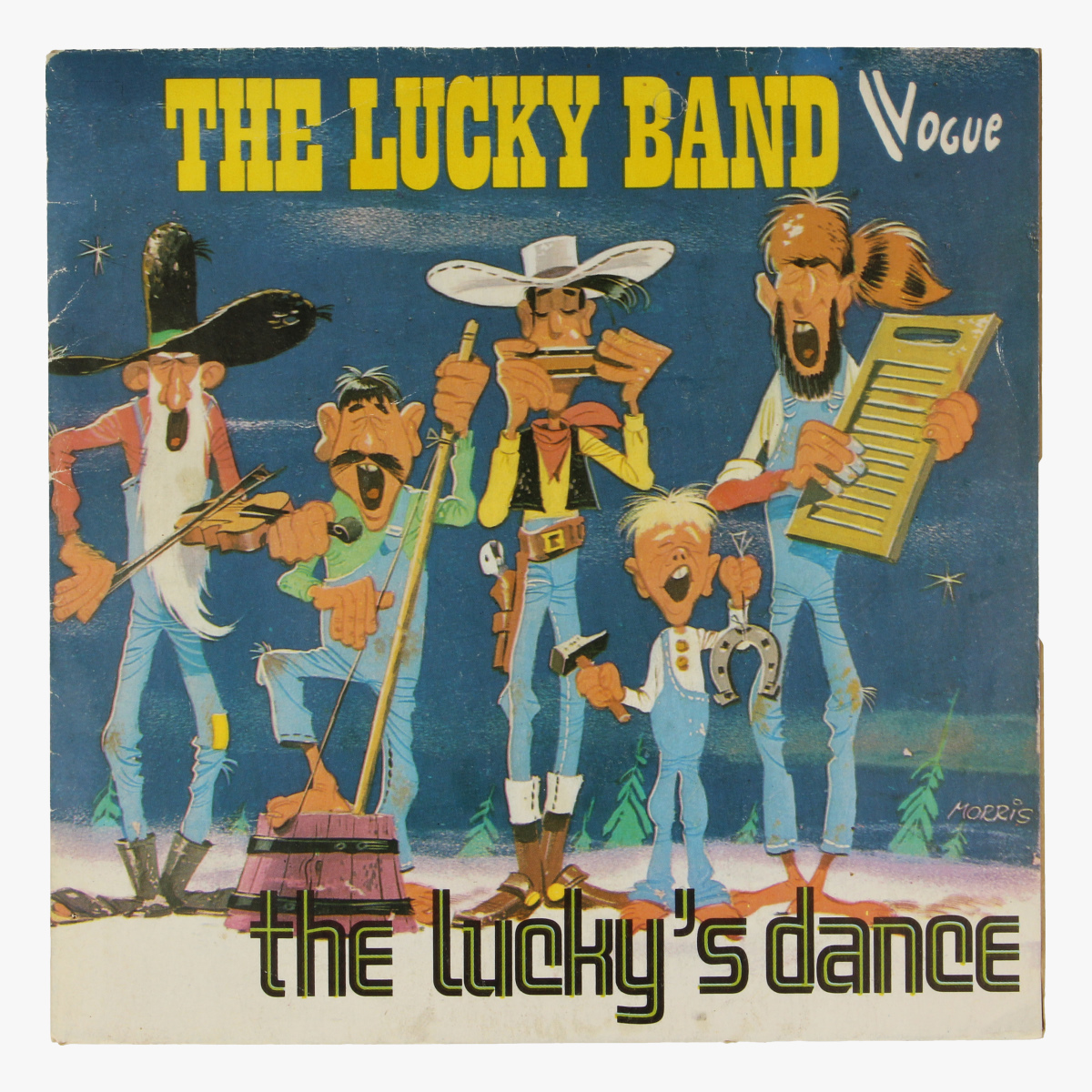Afbeeldingen van Klein LP The Lucky Band. 