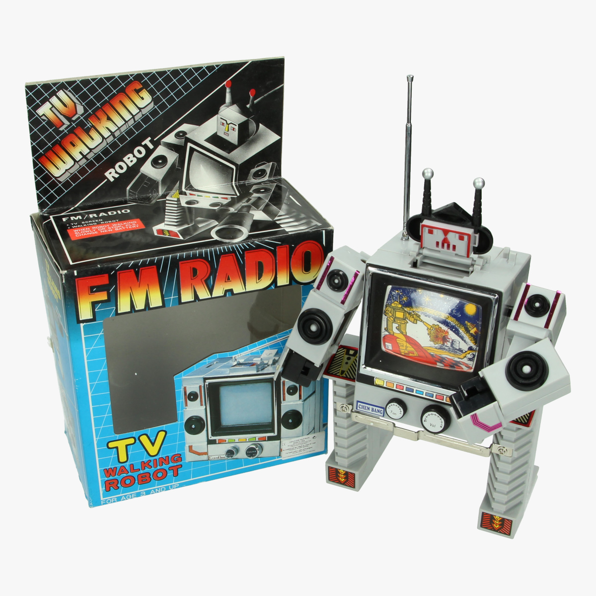 Afbeeldingen van Tv Walking Robot- FM Radio