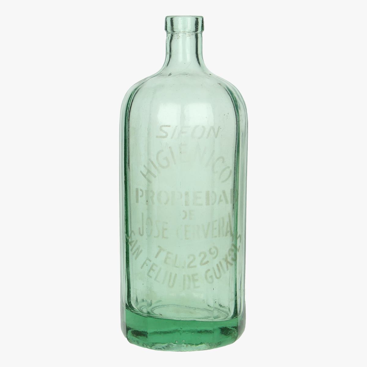 Afbeeldingen van oude soda fles san feliu de guixols sifon higienico propiedad de jose cervera 