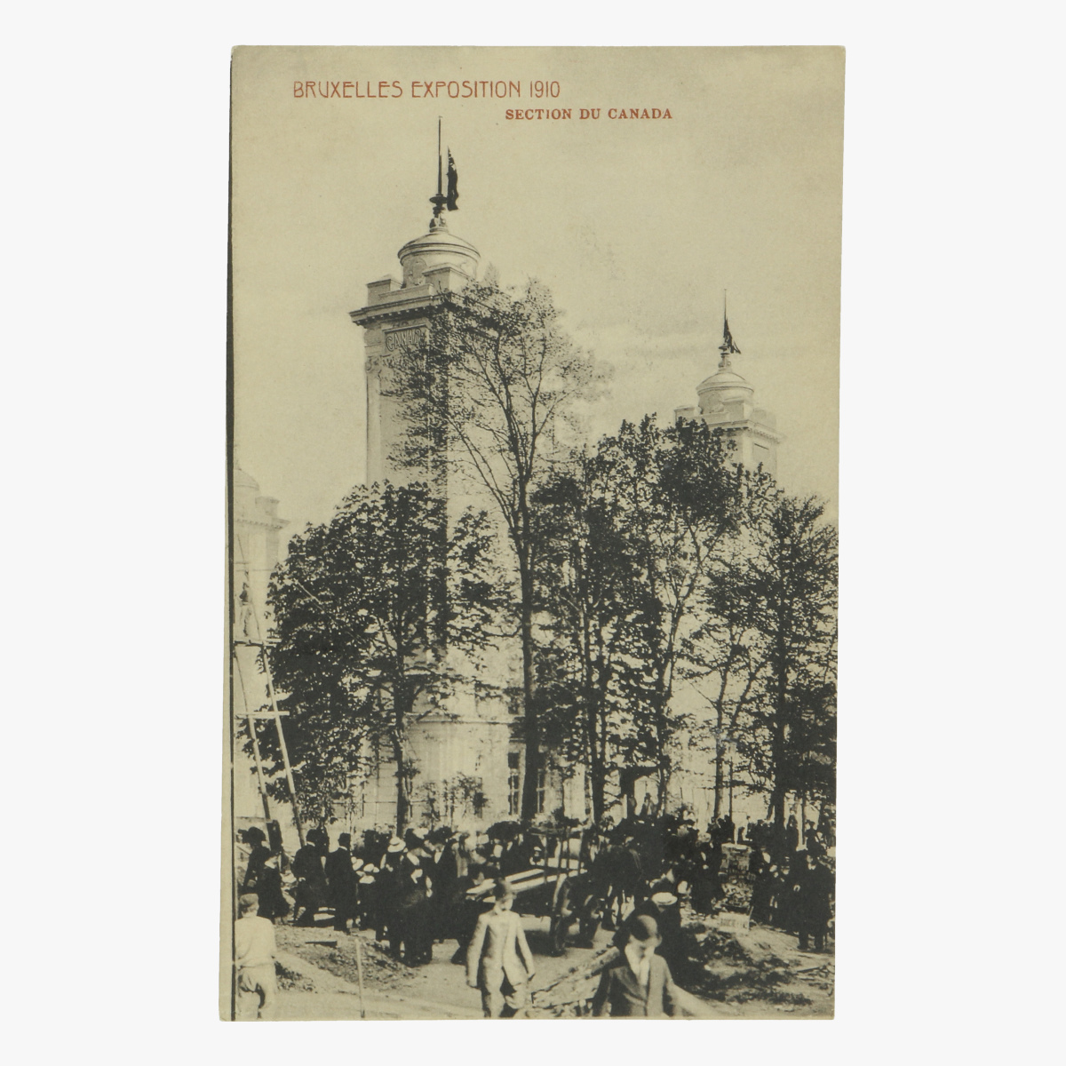 Afbeeldingen van postkaart bruxelles exposition 1910 section du canada