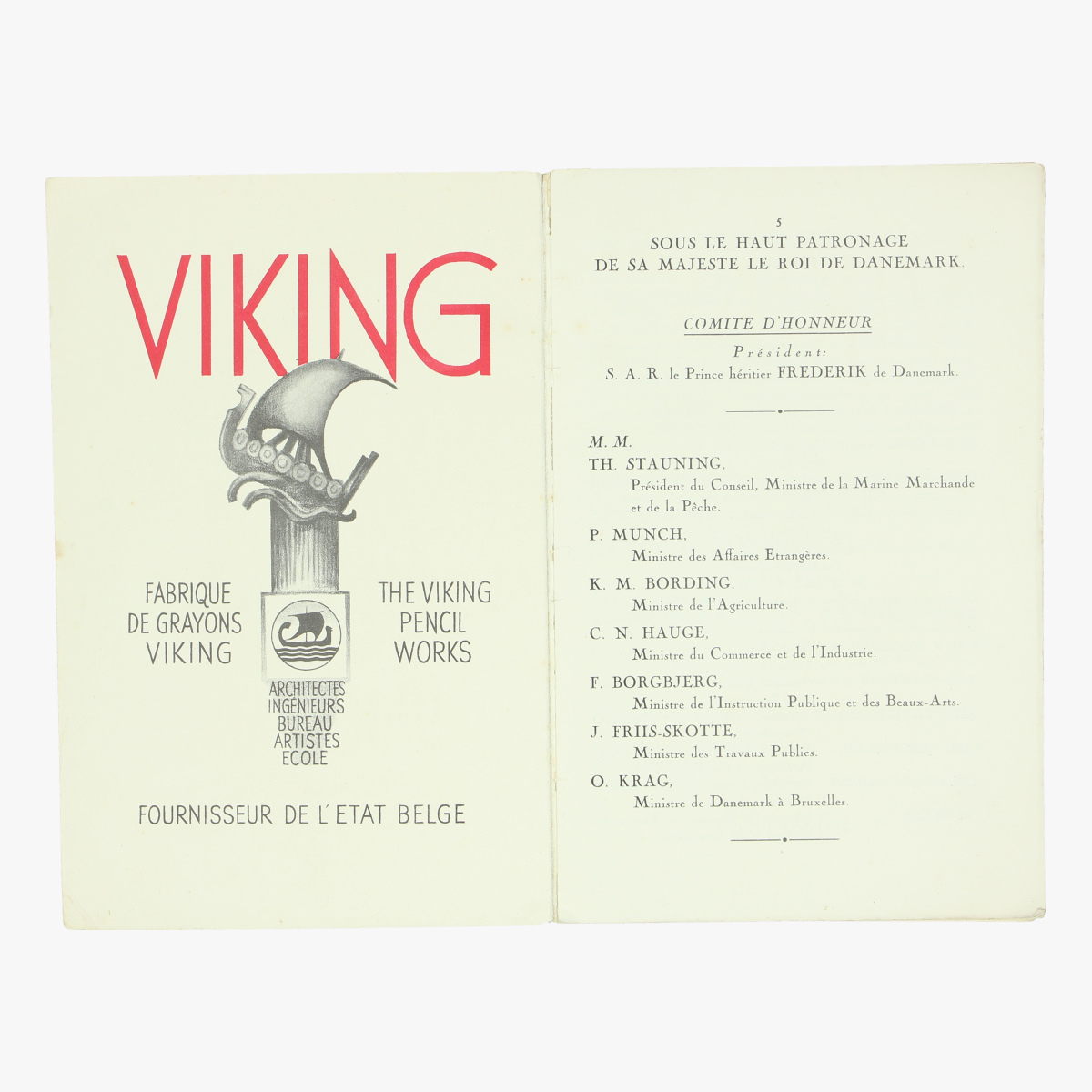 Afbeeldingen van cataloque officiel du danemark expo universelle et internationale bxl 1935