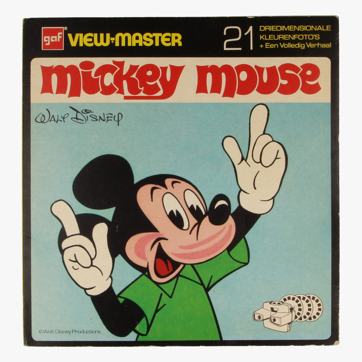 Afbeeldingen van View-master Mickey mouse B5281,B5282,B5283