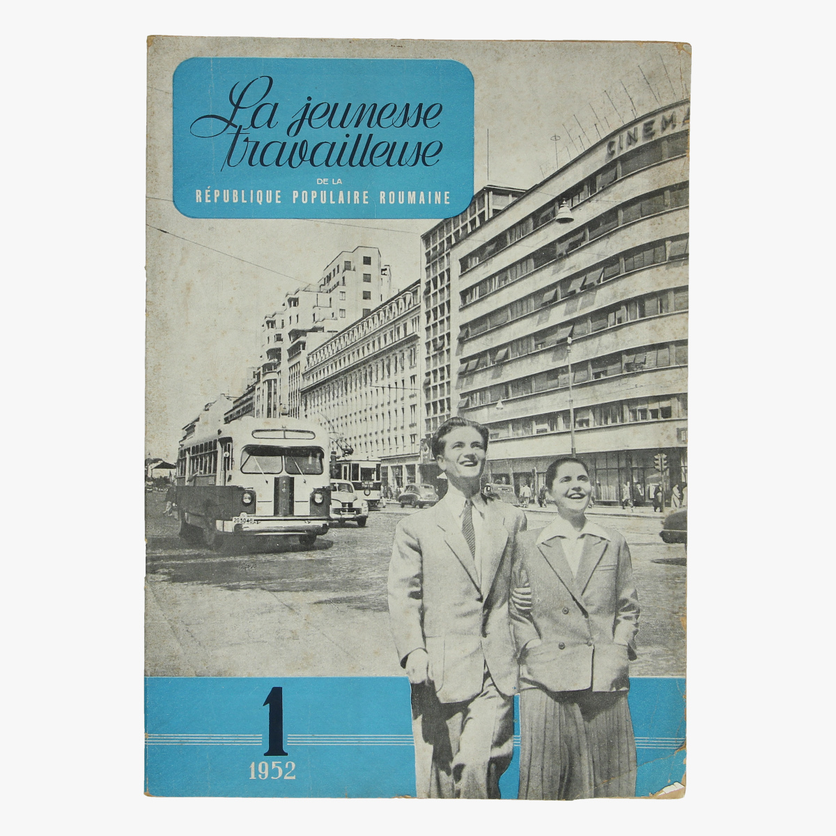 Afbeeldingen van boekje 1952 la jeunesse traivailleuse de la republique populaire roumaine 