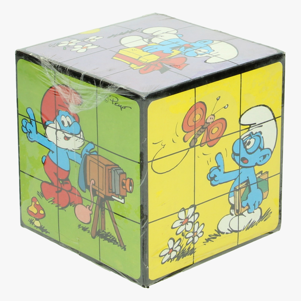 Afbeeldingen van Smurfen puzzel kubus