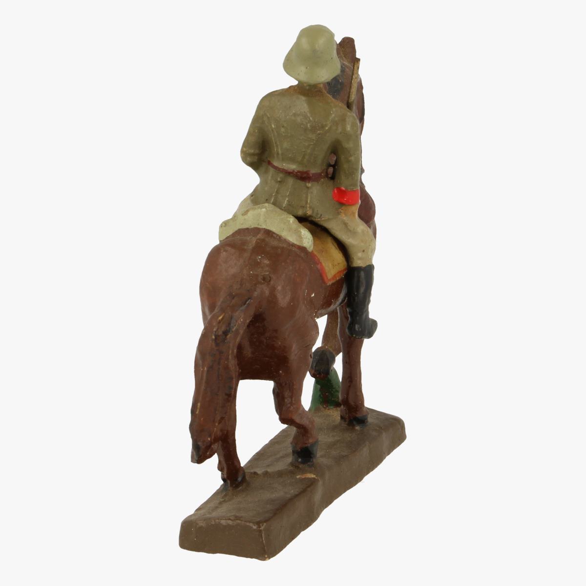 Afbeeldingen van Elastolin soldaatje met paard