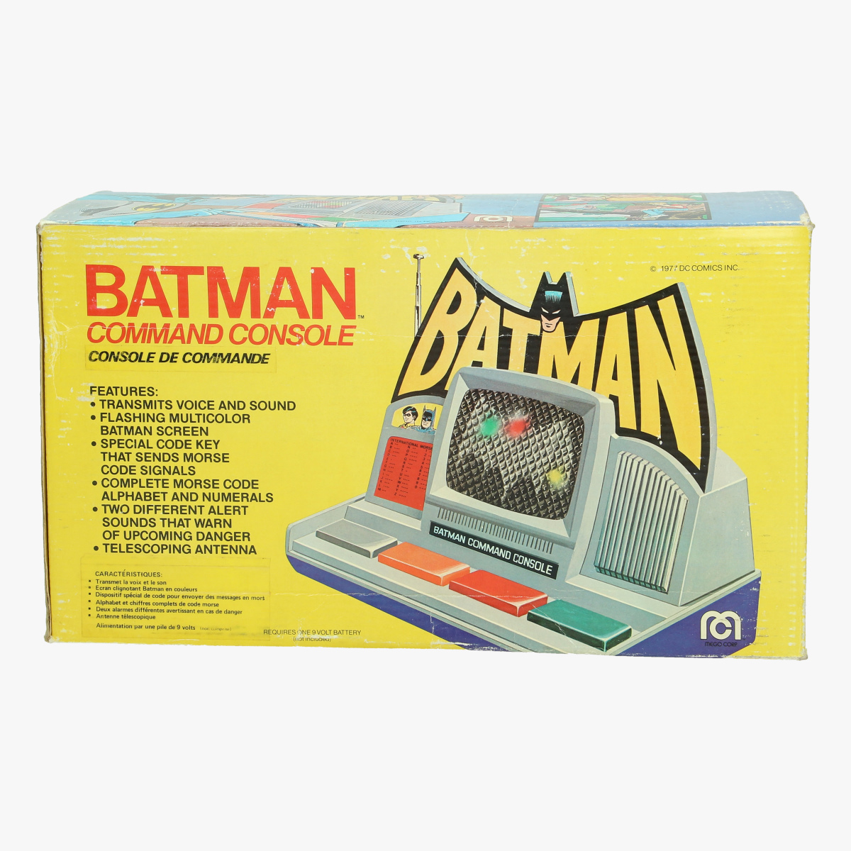 Afbeeldingen van batman command console