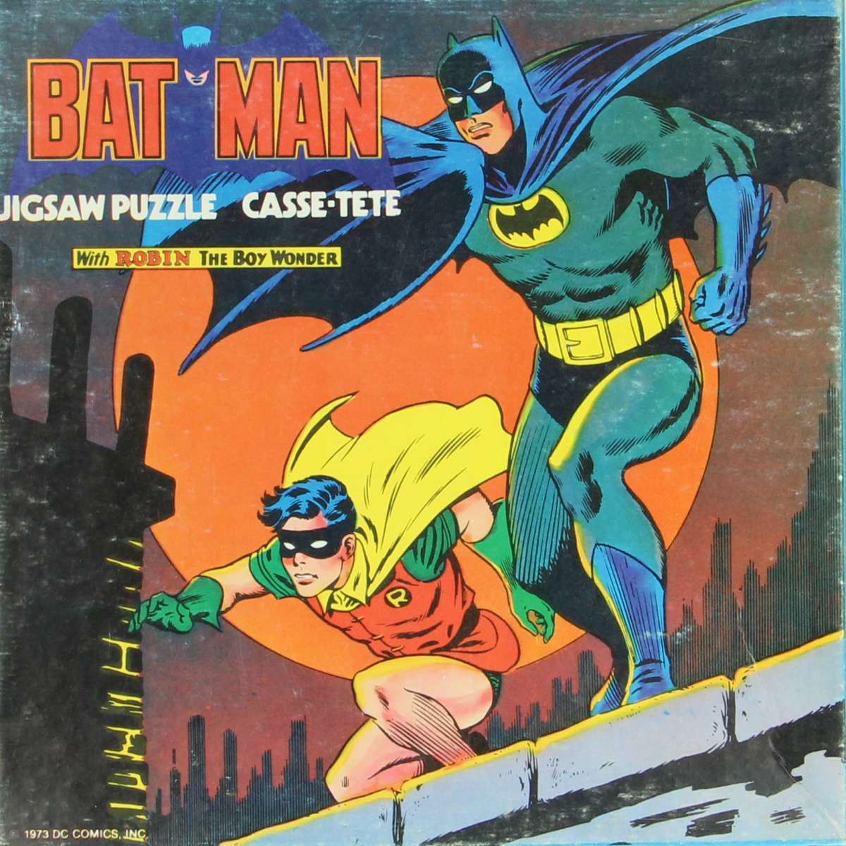 Afbeeldingen van Batman. Puzzel. with Robin the Boy wonder