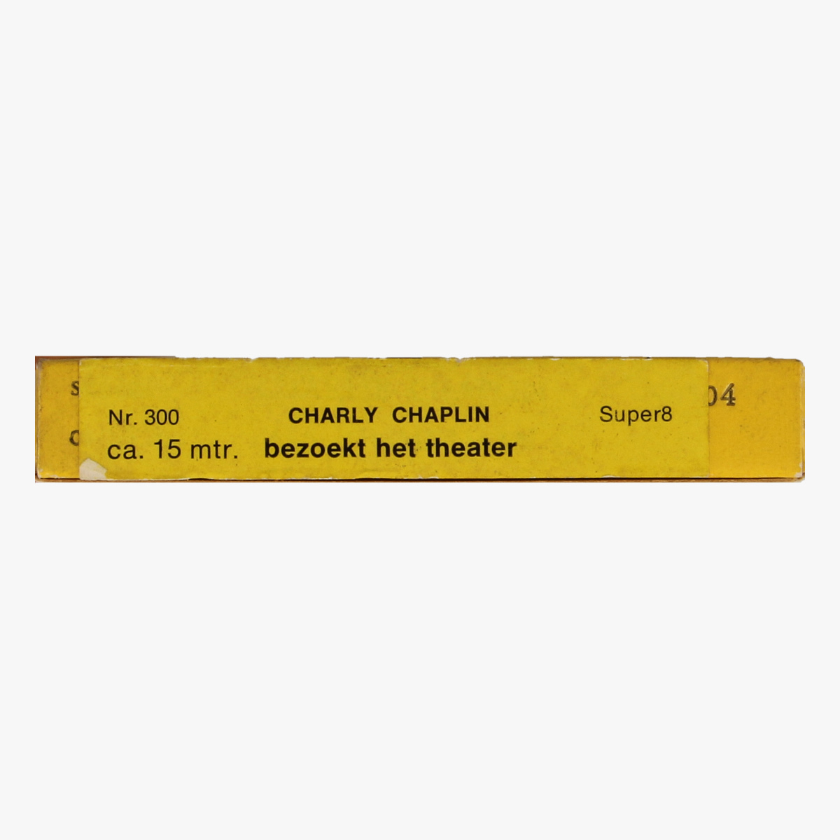 Afbeeldingen van Home Movie Films 8mm. Charly Chaplin. 300 Charly bezoekt het theater