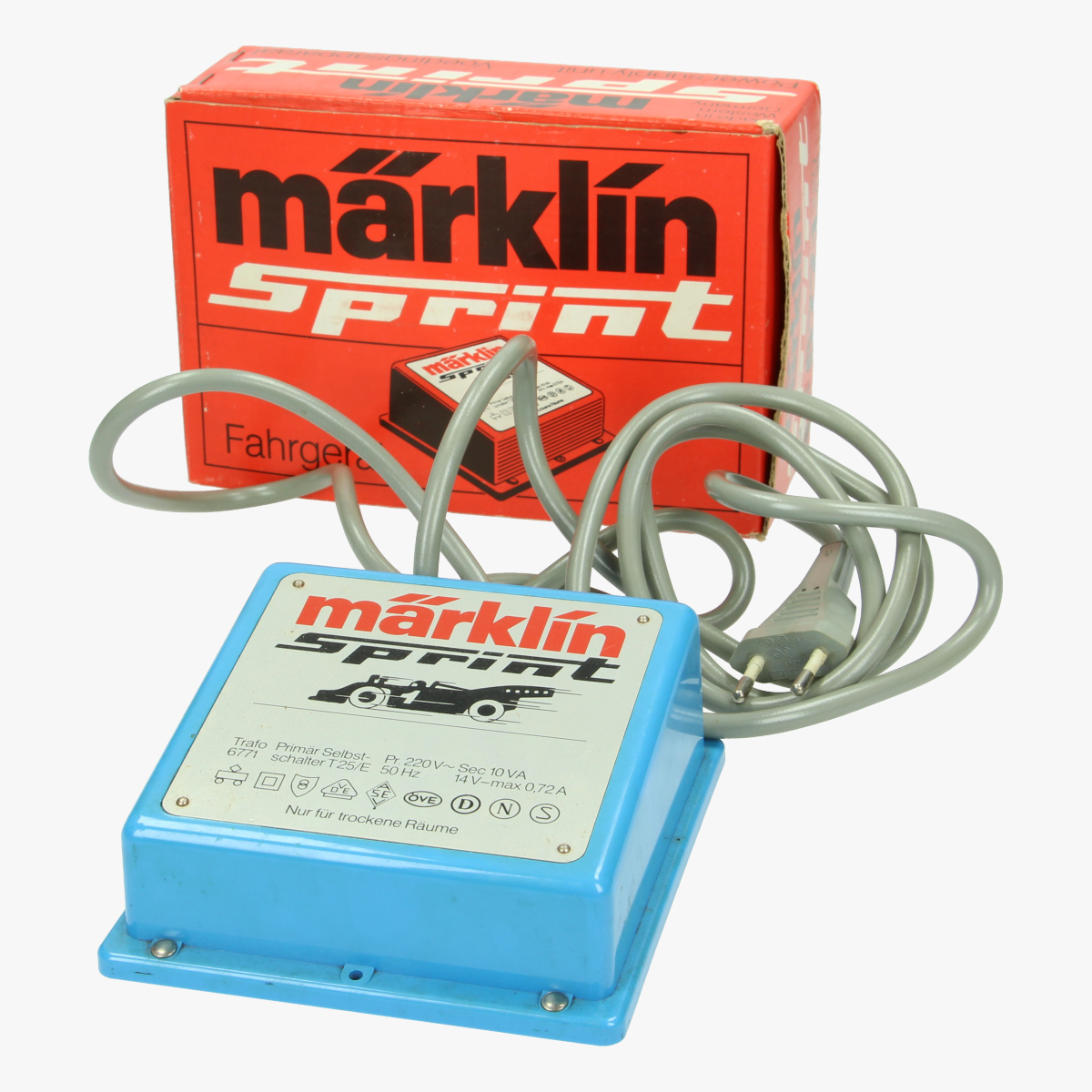 Afbeeldingen van Marklin Sprint. Transformator.Nr.6771.