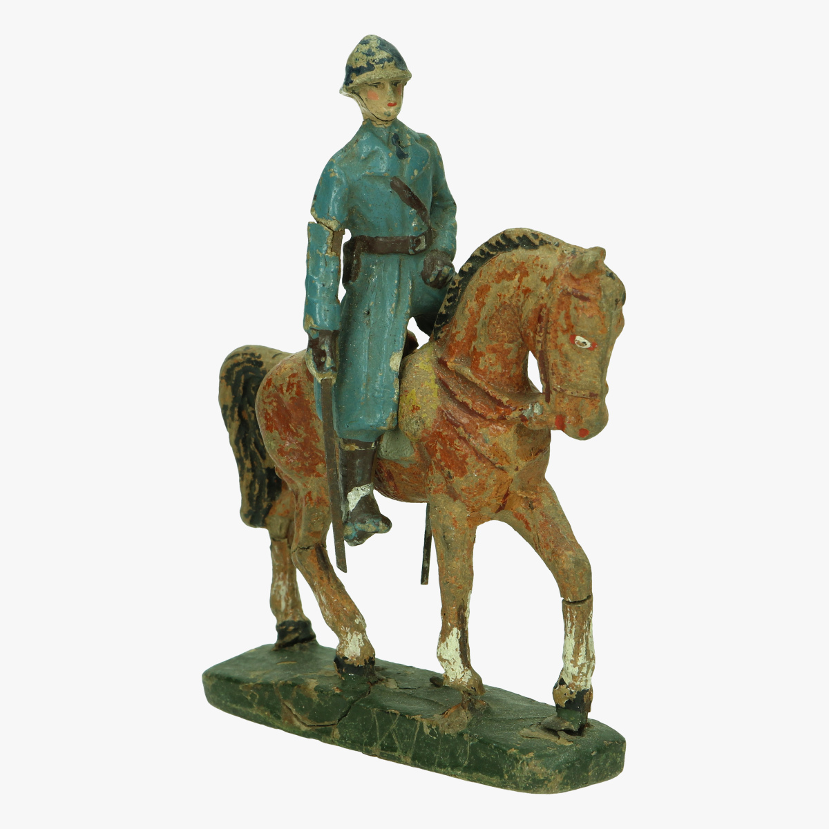 Afbeeldingen van soldaat op paard