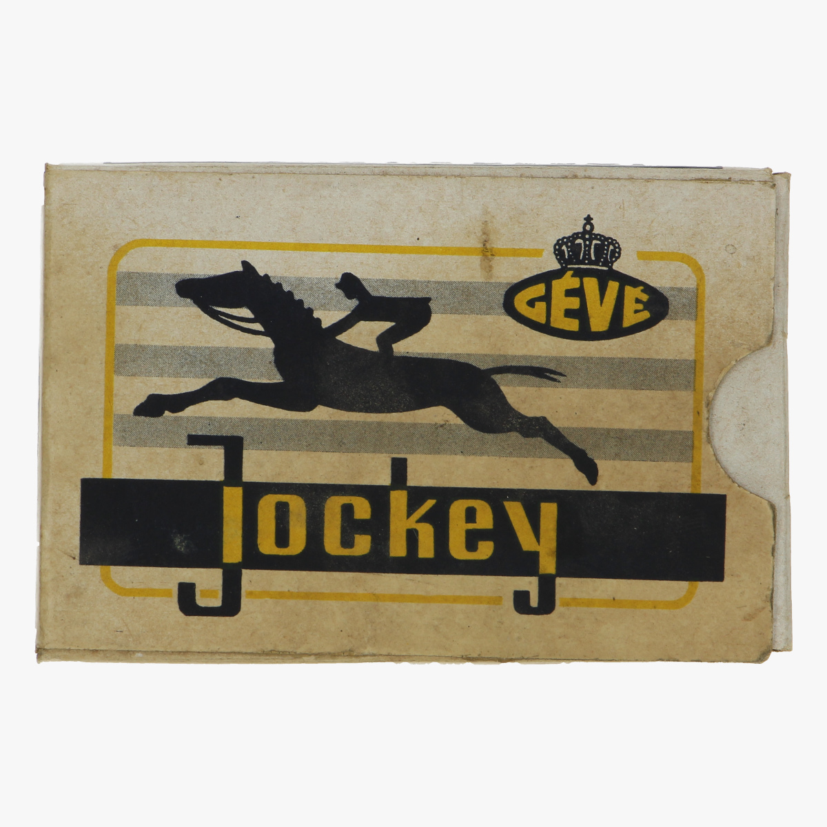 Afbeeldingen van oud spel kaarten jockey-Belge