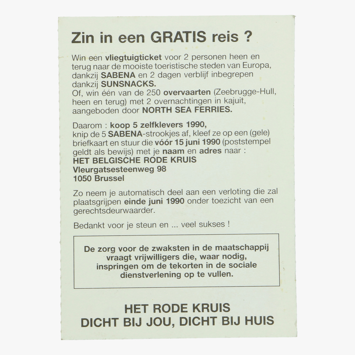 Afbeeldingen van sticker roger rabit disney, sabena, het belgische rode kruis 1990