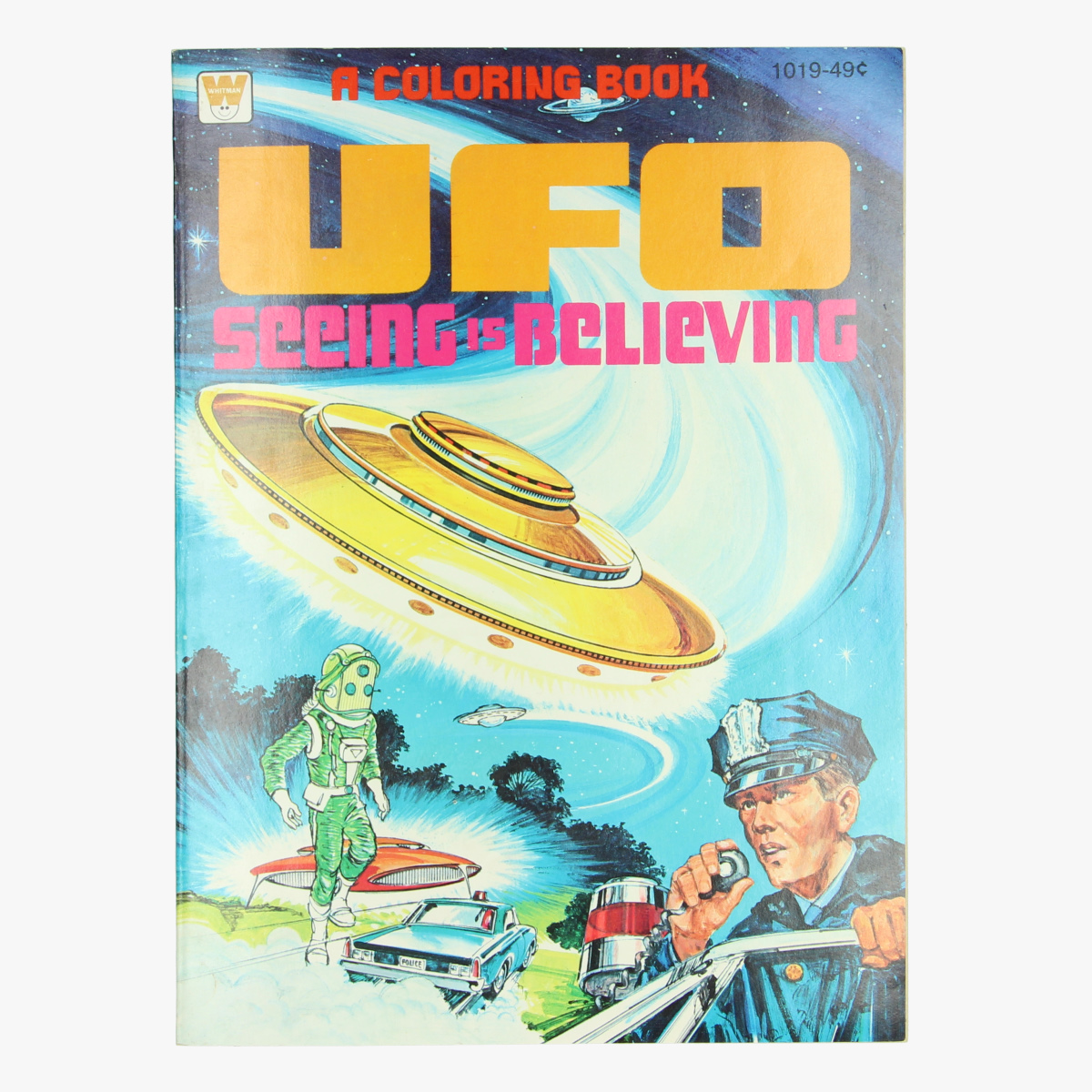 Afbeeldingen van Stripboek UFO - Seeing is believing - Kleurboek