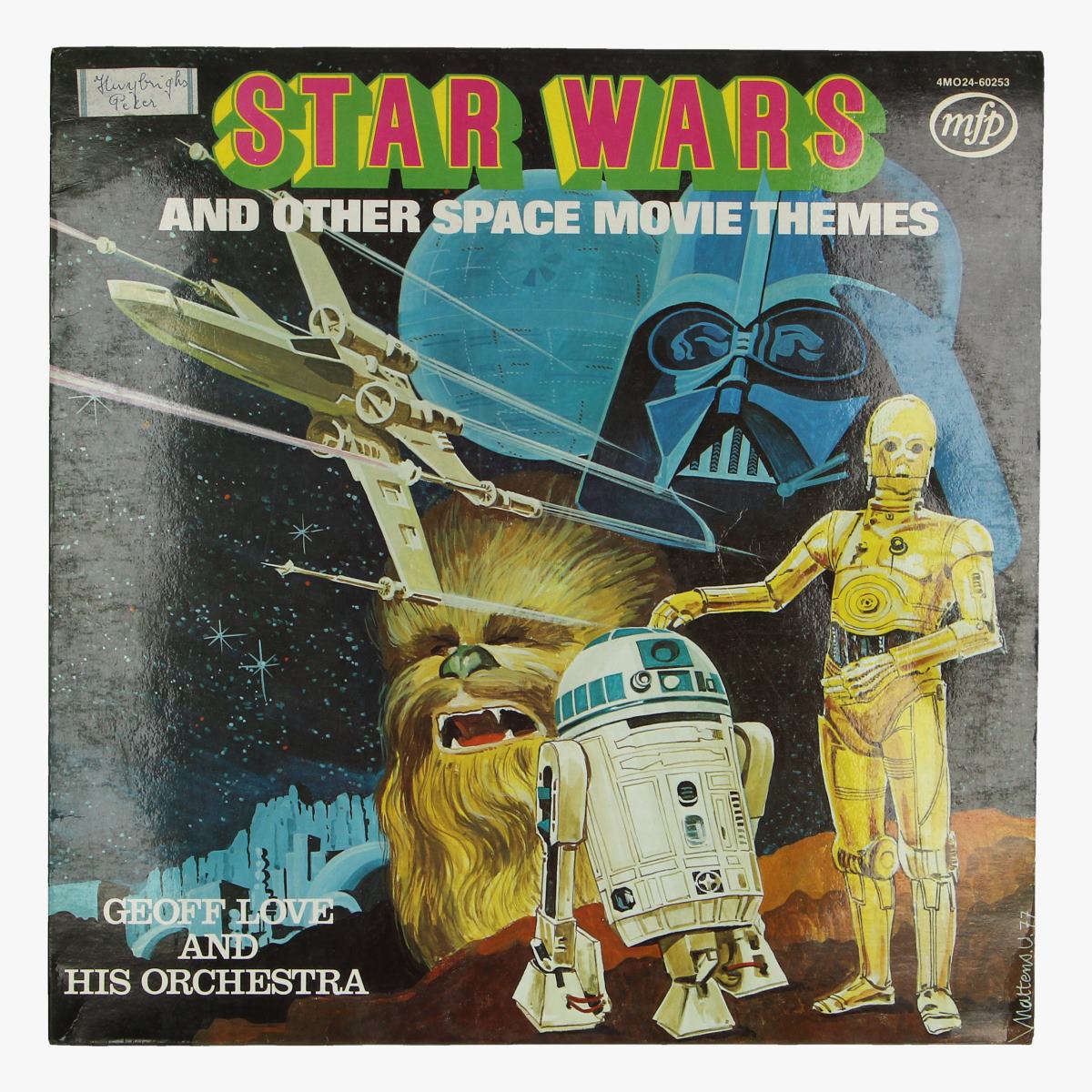 Afbeeldingen van star wars lp and other space movie themes 1977