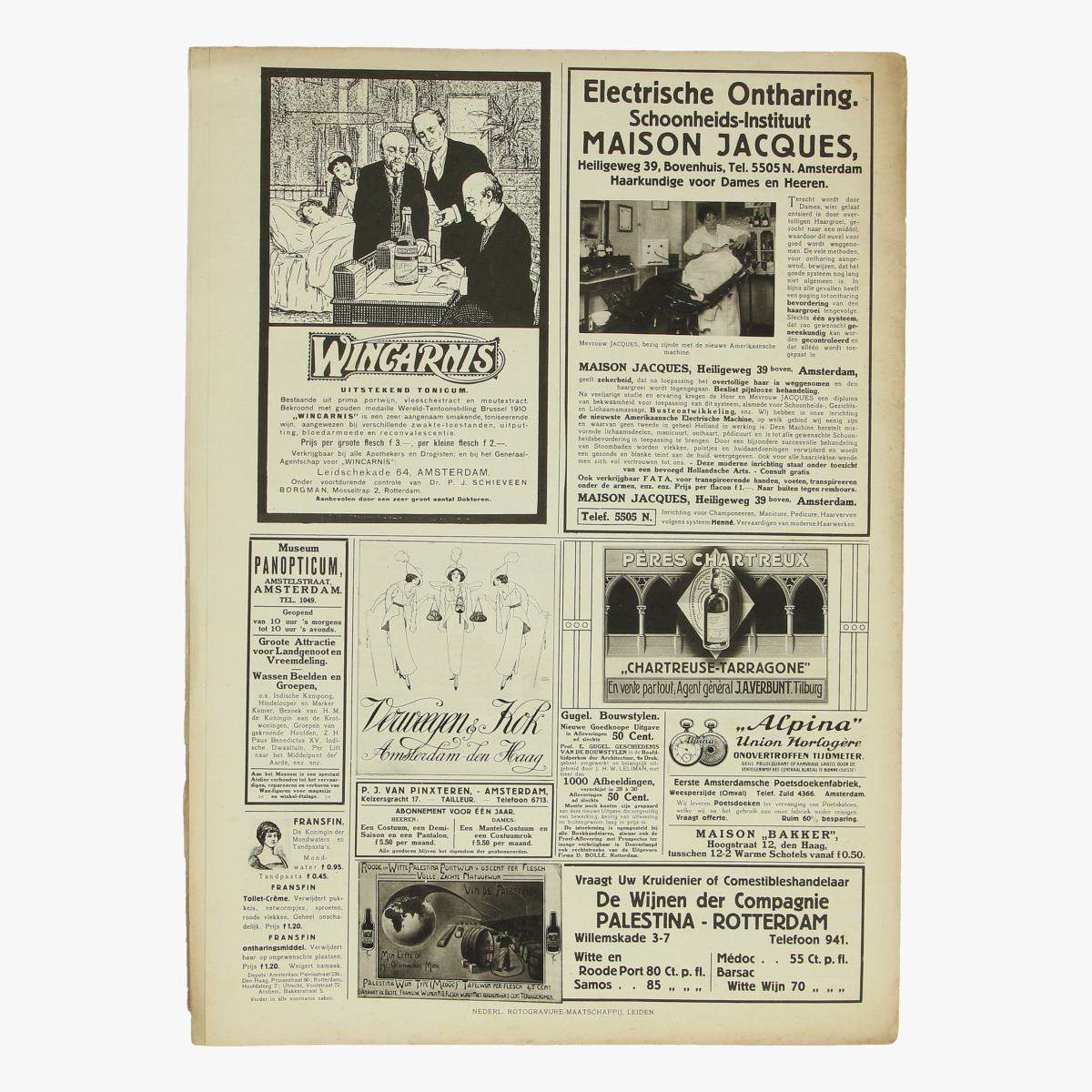 Afbeeldingen van oude weekblad Panorama N°90 80 Nov 1915