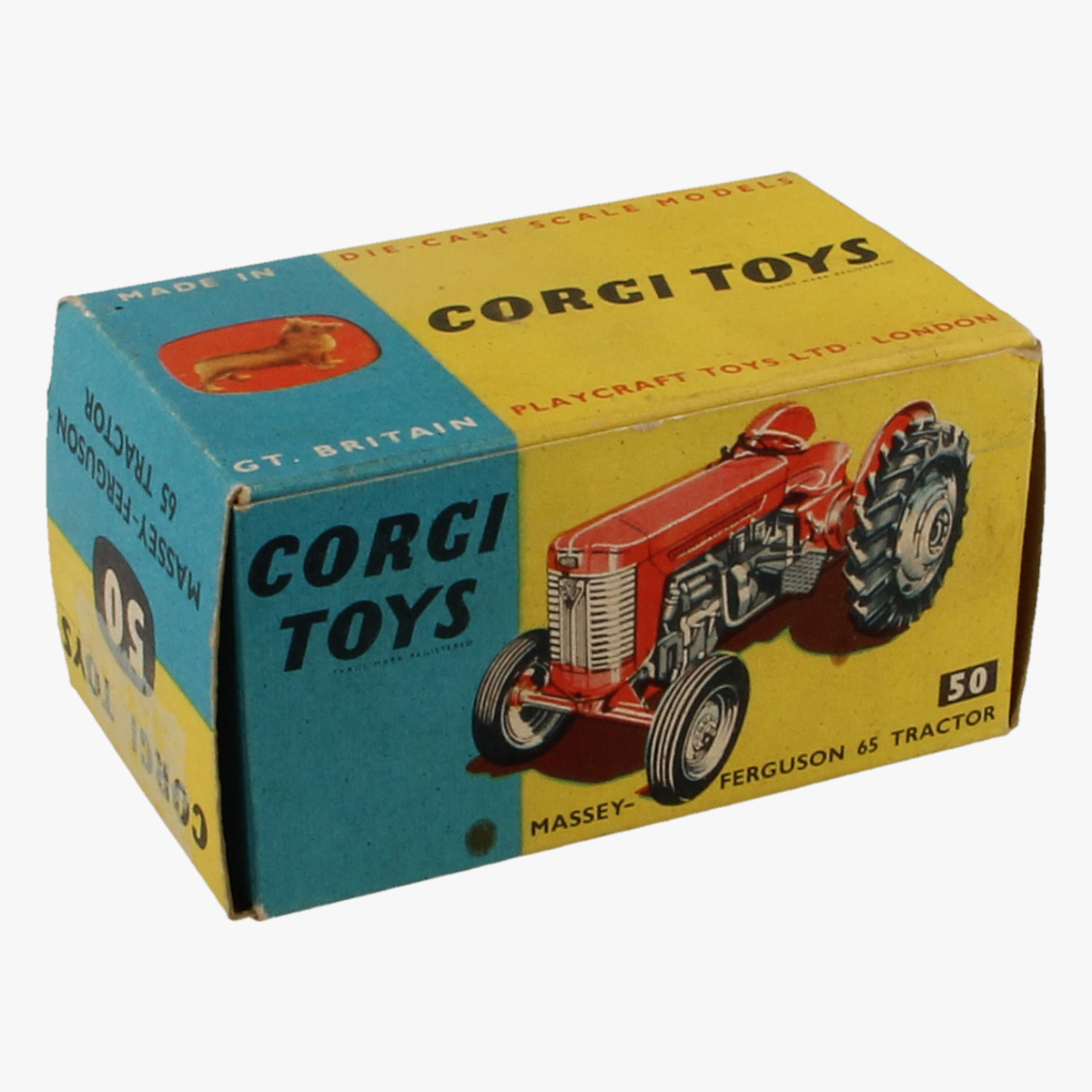 Afbeeldingen van Corgi Toys. Massey - Ferguson 65 Tractor Nr. 50