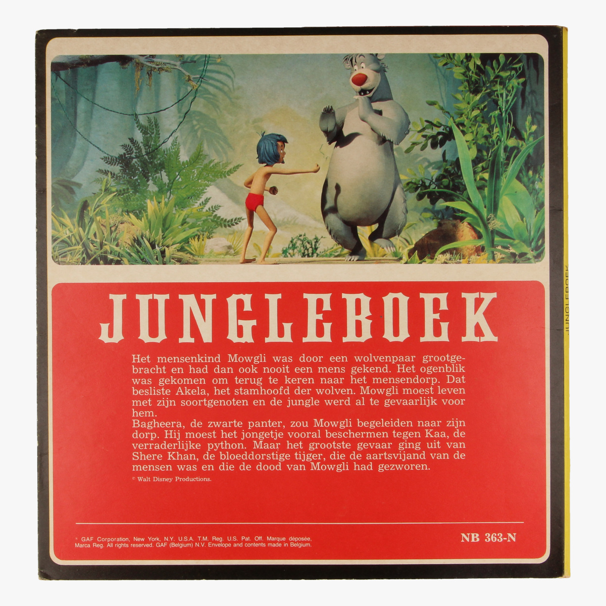 Afbeeldingen van View-master Jungle Book B3631,B3632,B3633
