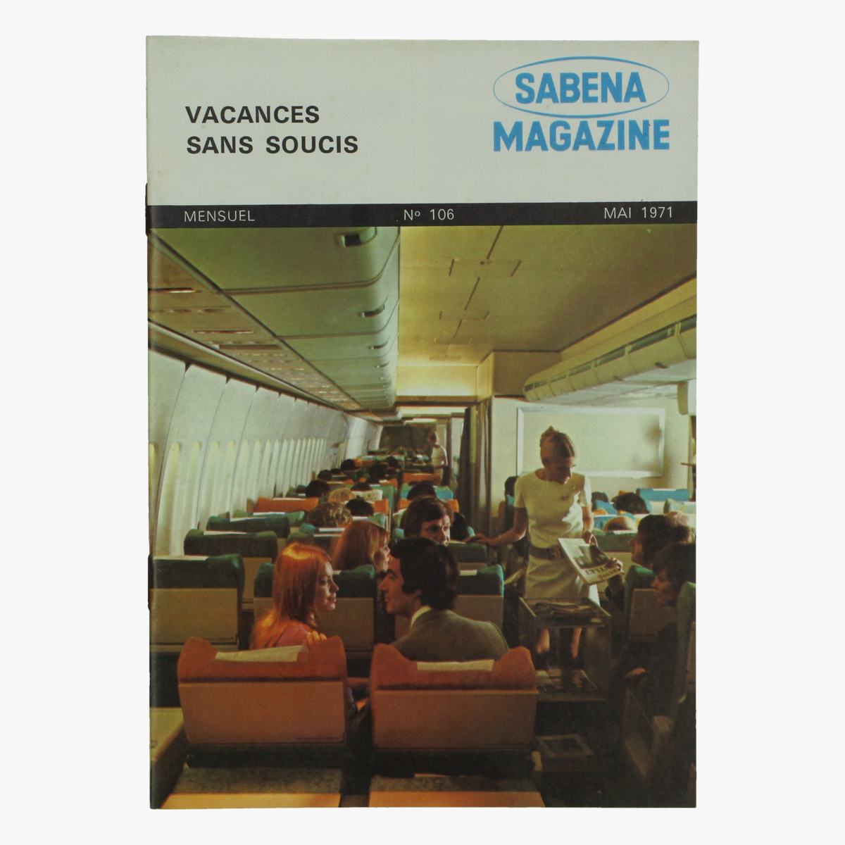 Afbeeldingen van sabena magazine 1971  n°106