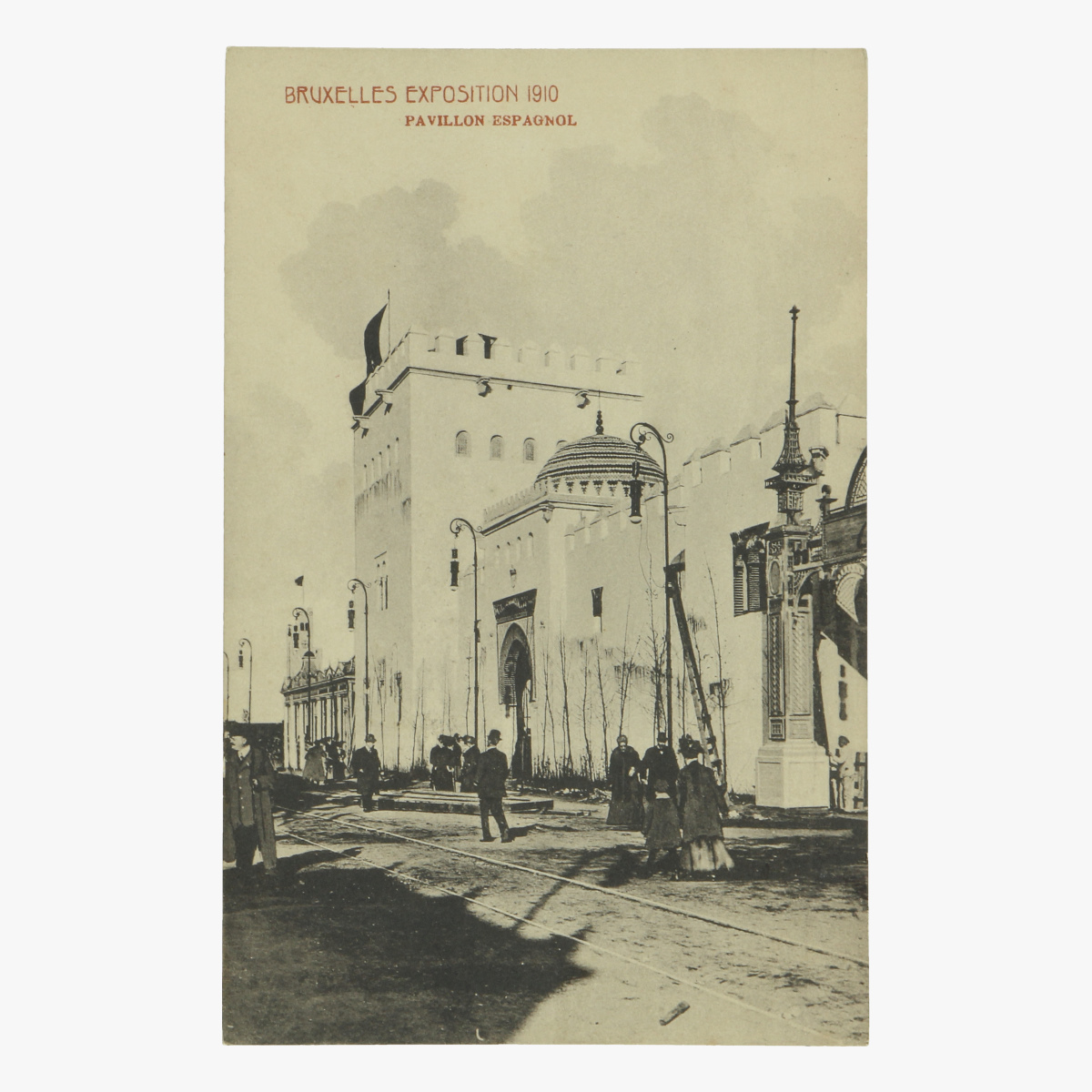 Afbeeldingen van postkaart bruxelles exposition 1910 pavillon espagnol