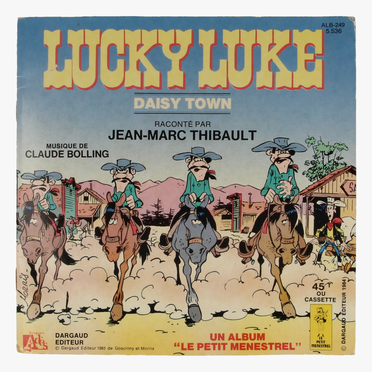 Afbeeldingen van Lucky Luke Daisy Town 45 toeren LP