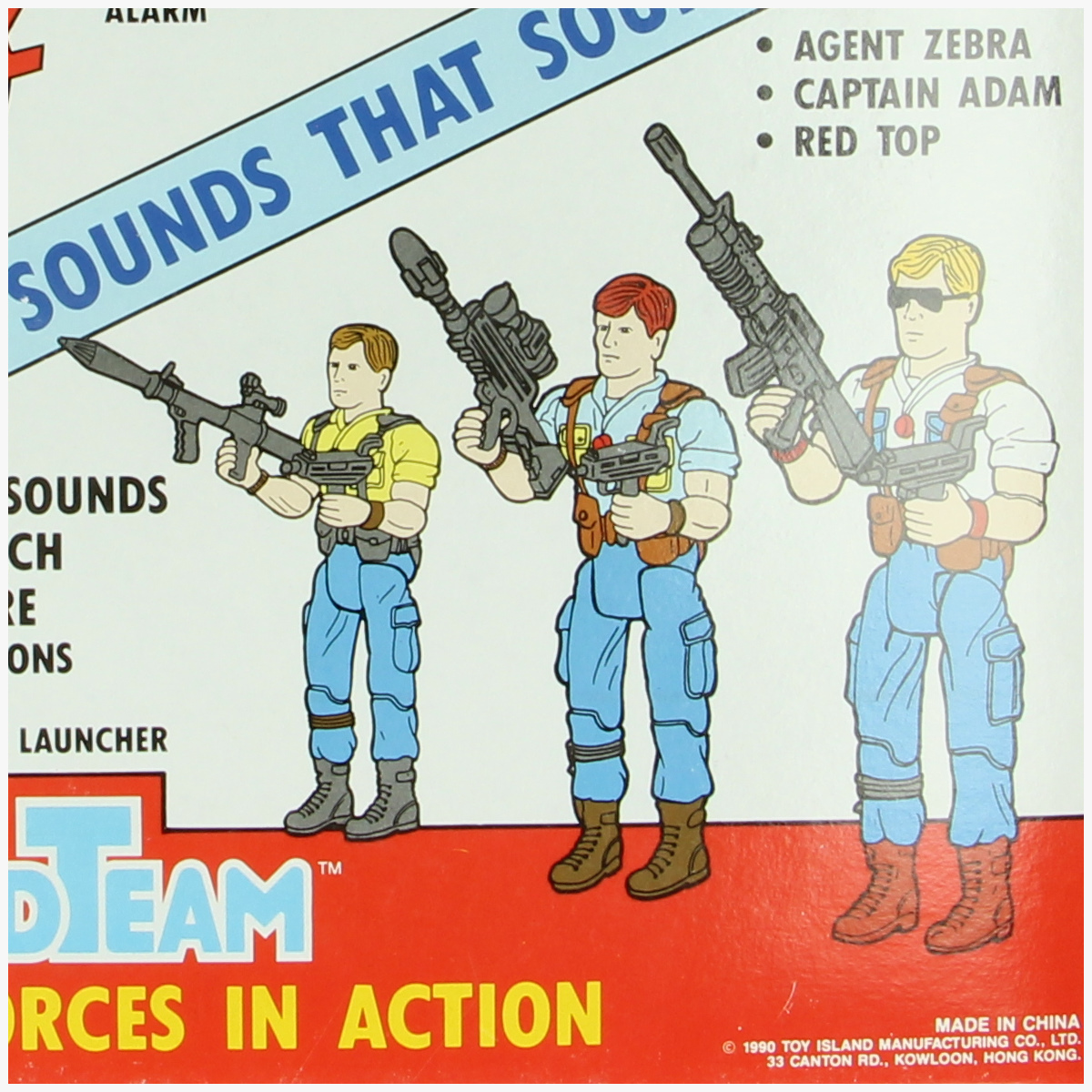 Afbeeldingen van Soundteam. Speelgoed. Rescue forces in action zeer zeldzaam 