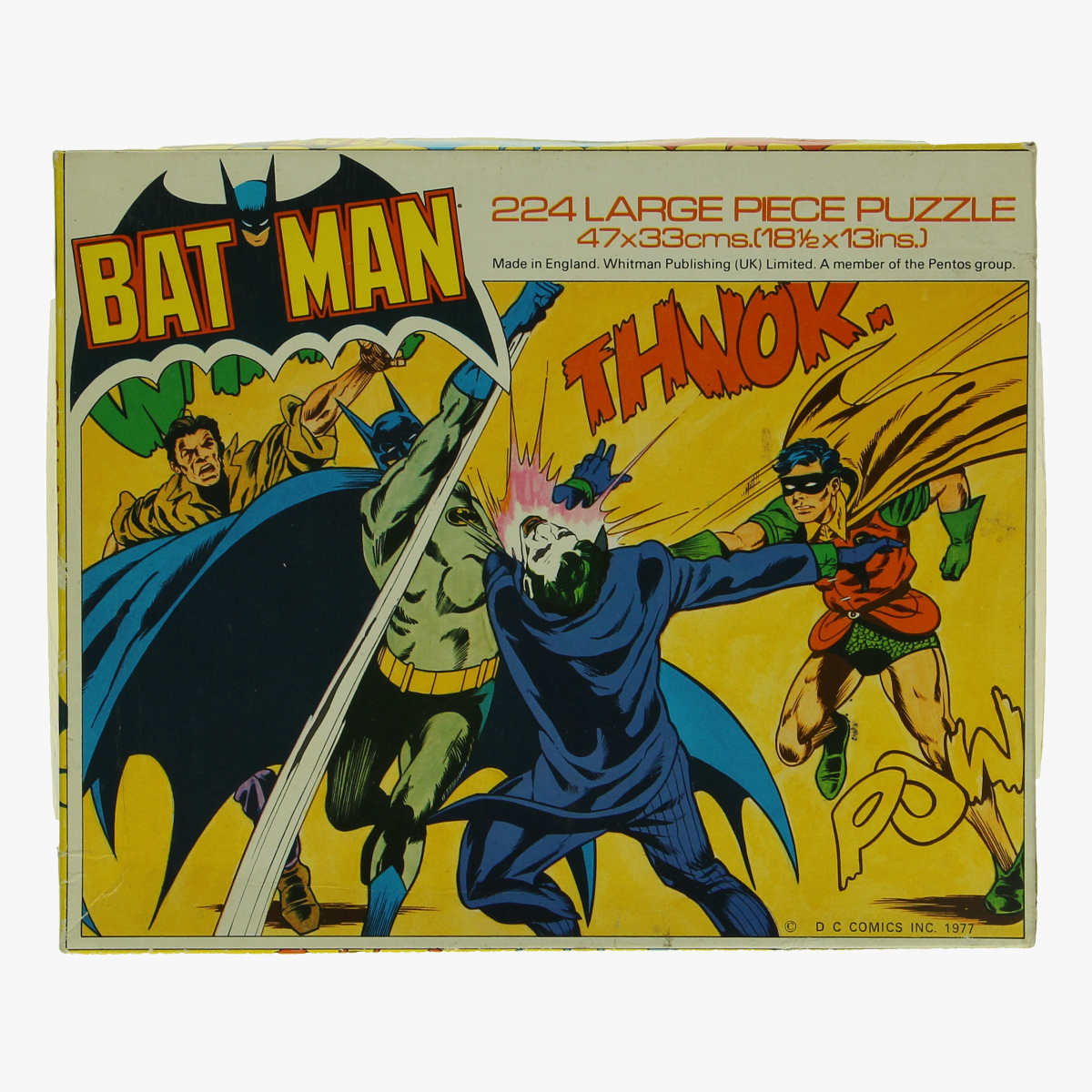 Afbeeldingen van puzzel batman 1977 made in engeland