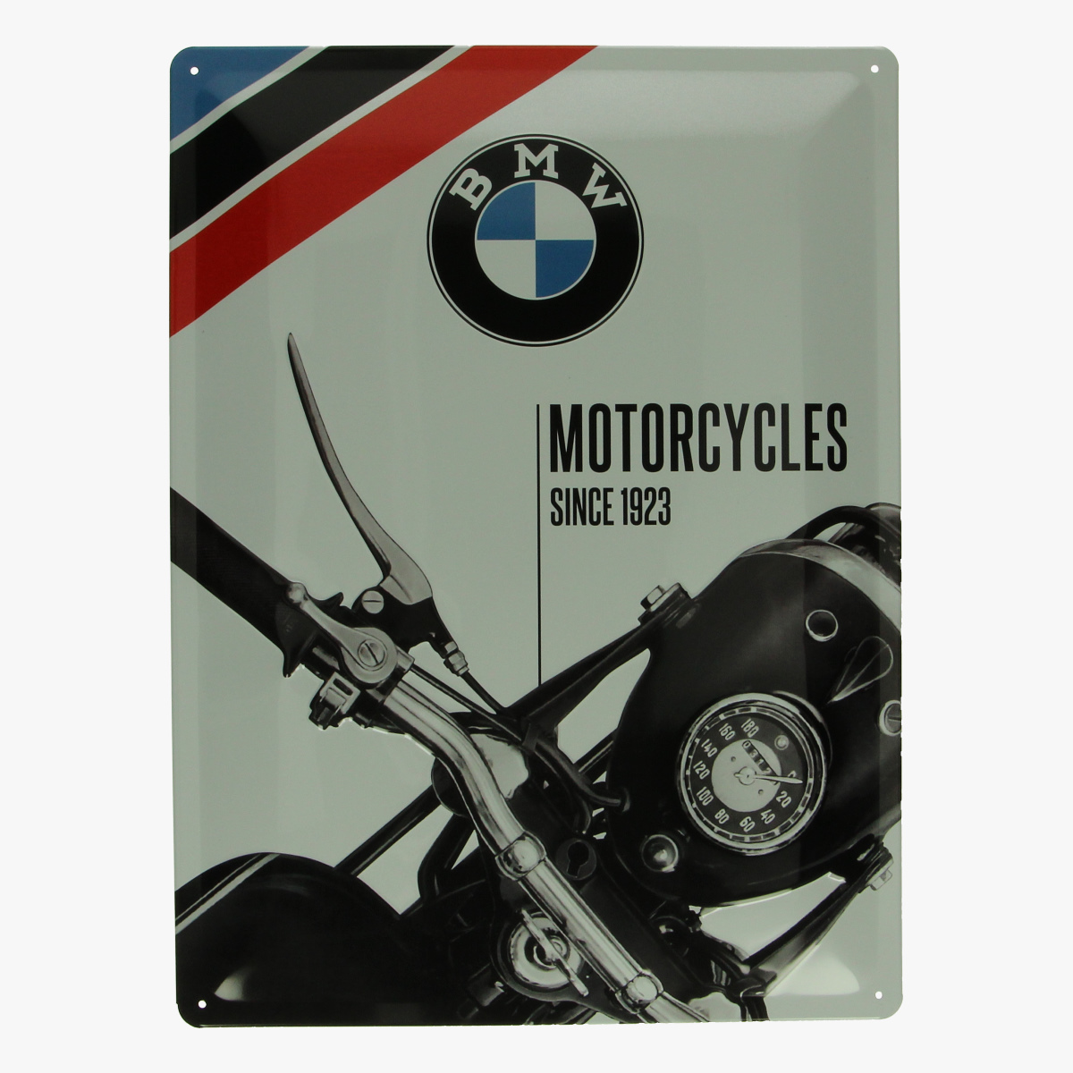 Afbeeldingen van blikken bord BMW motorcycles repro