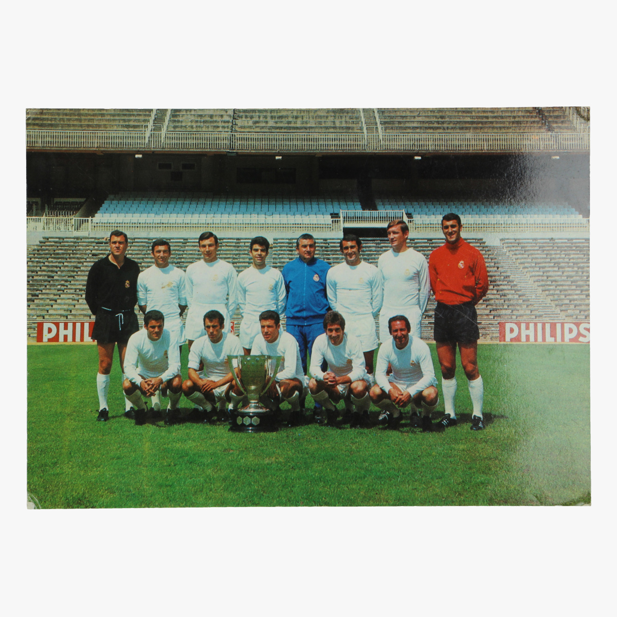 Afbeeldingen van foto postkaart real madrid voetbal 1968 - 69