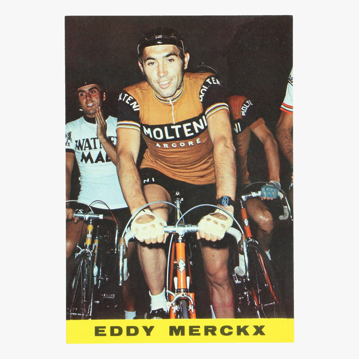 Afbeeldingen van oude postkaart eddy merckx 
