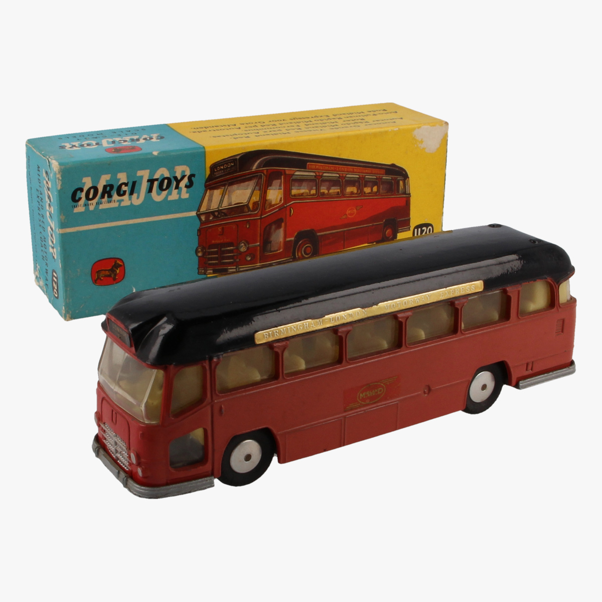 Afbeeldingen van Corgi Toys. Midland Red Motorway Express Coach. Nr.1120