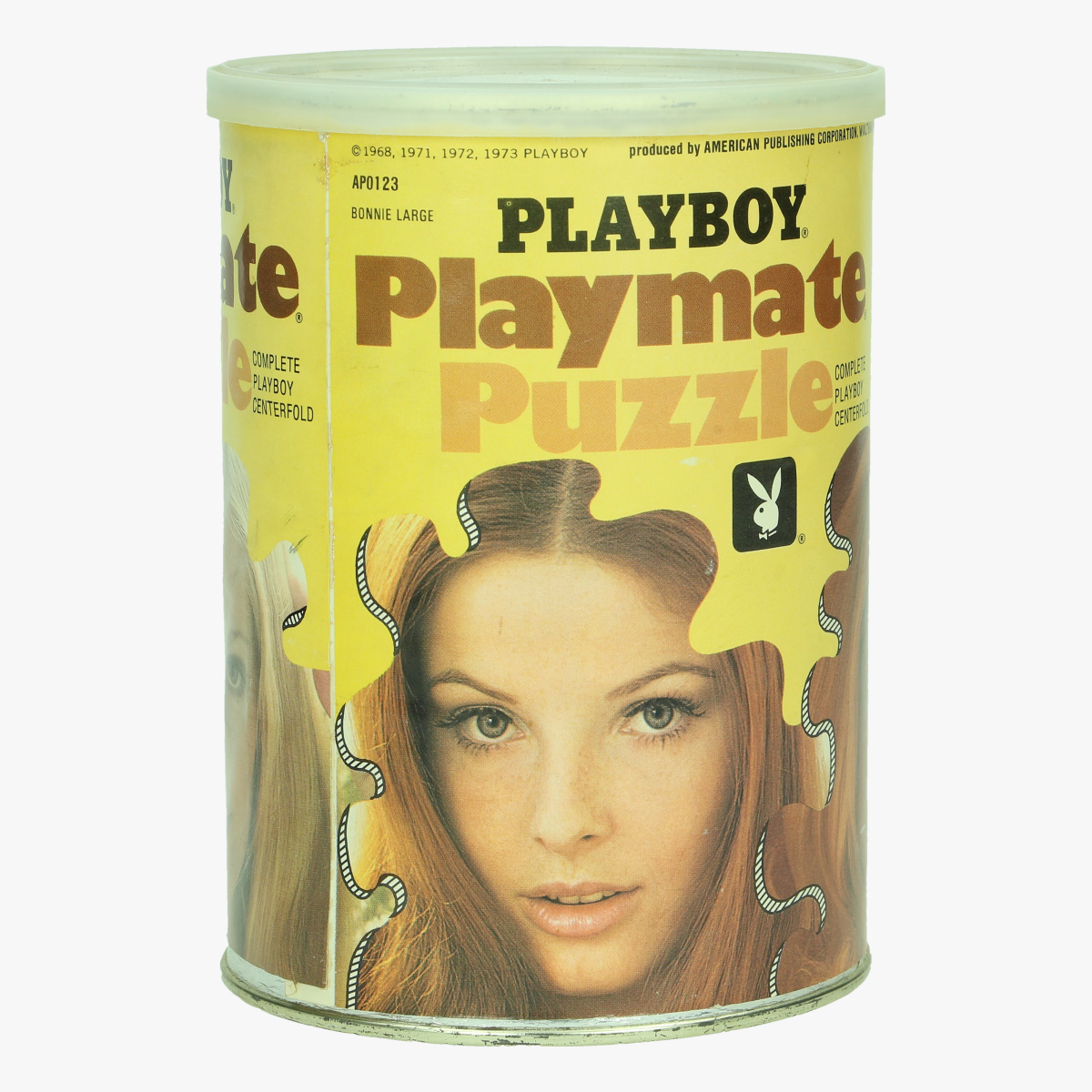 Afbeeldingen van vintage playboy puzzel mis march bonnie large jaren 70' produced by american publishing corporation .waltham mass