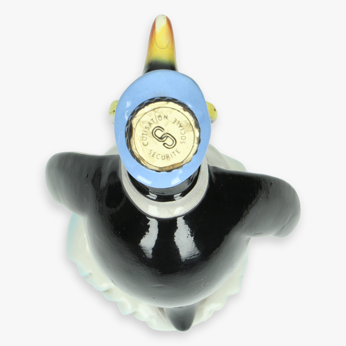 Afbeeldingen van fles in vorm van pinguin 
