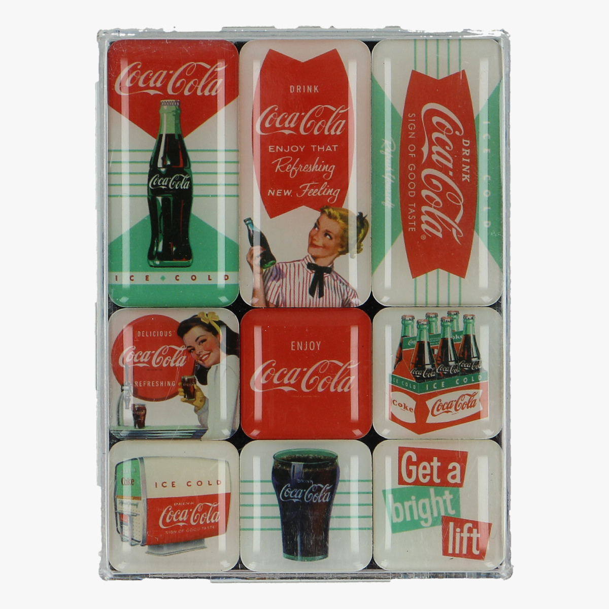 Afbeeldingen van magneetjes coca cola